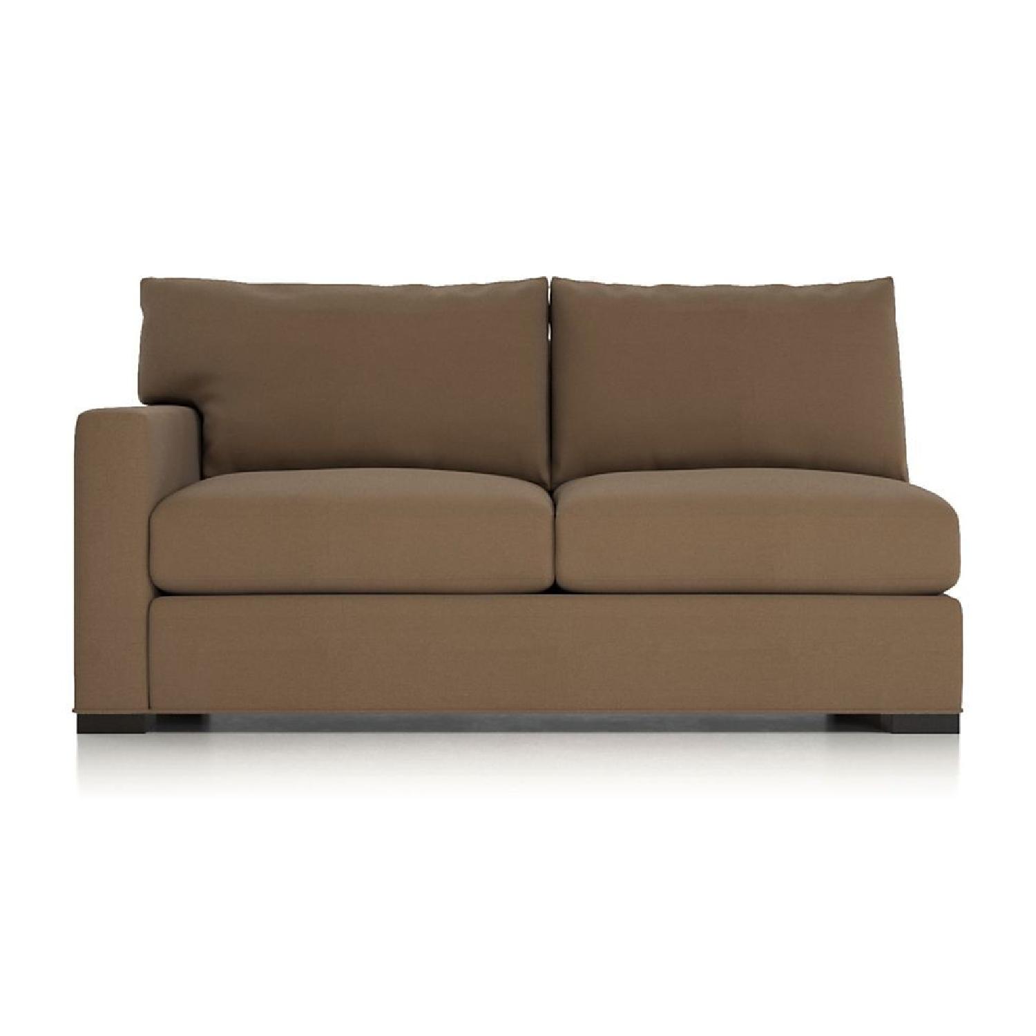 Crate & Barrel Axis 3Piece Sectional Sofa AptDeco