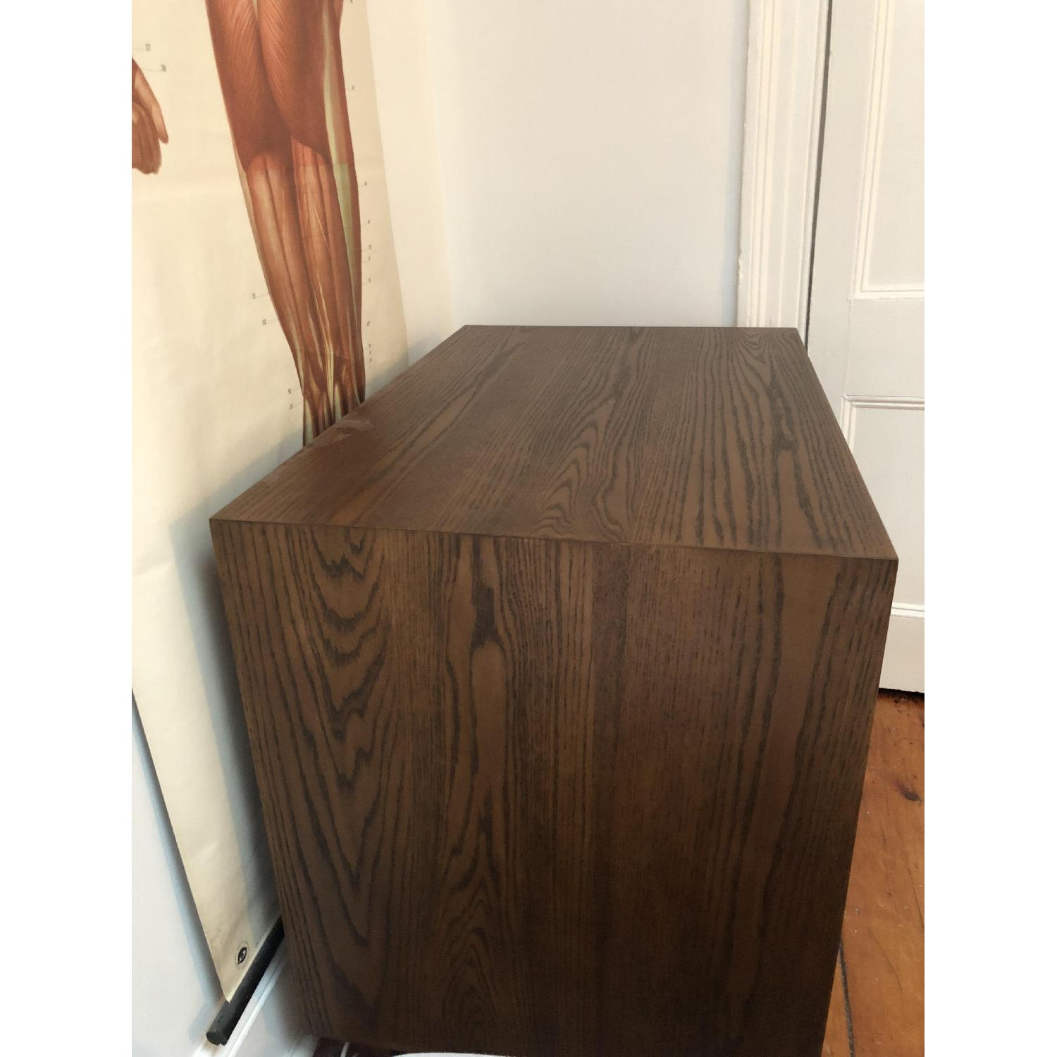 CB2 Inline Brass Flat File Filing Cabinet - image-3