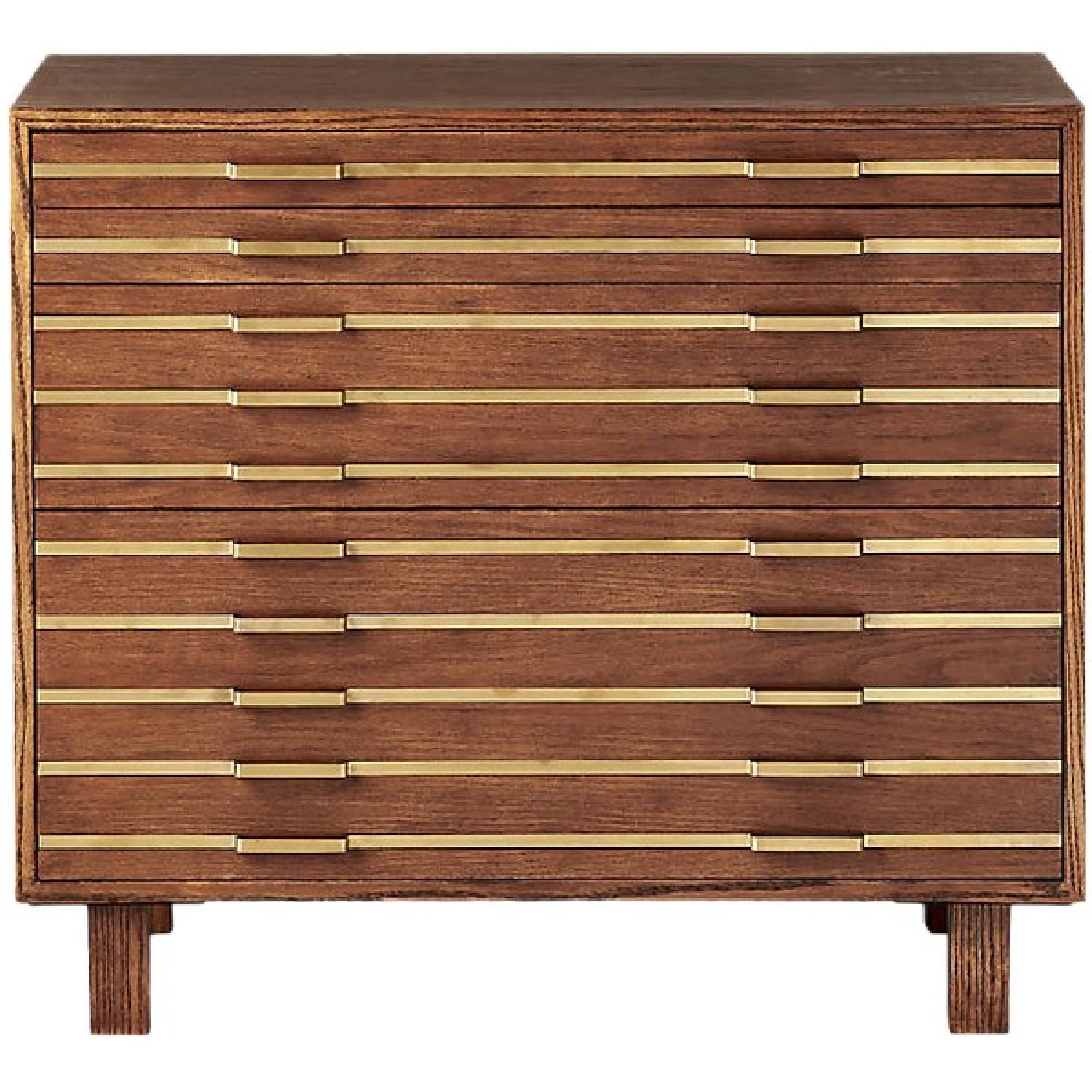 CB2 Inline Brass Flat File Filing AptDeco