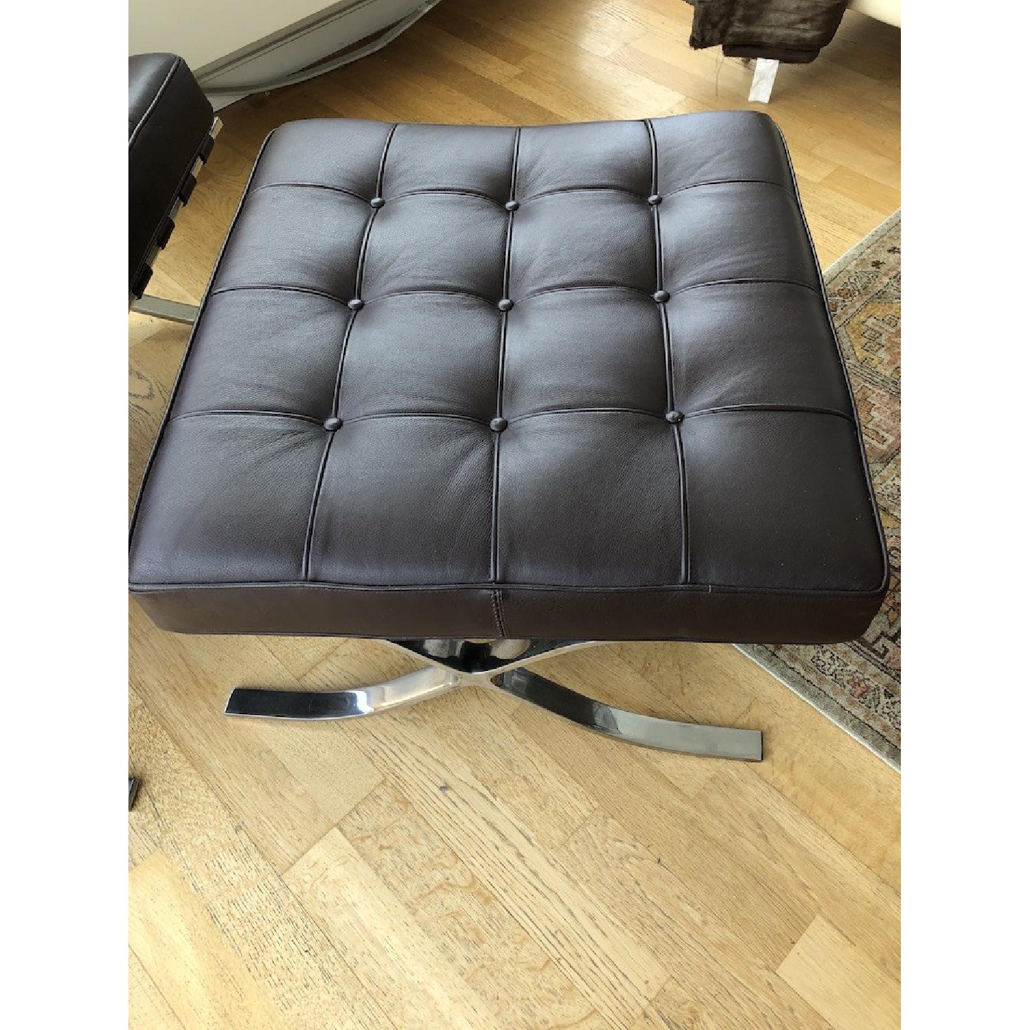 Design Within Reach Barcelona Chair & Stool - image-5