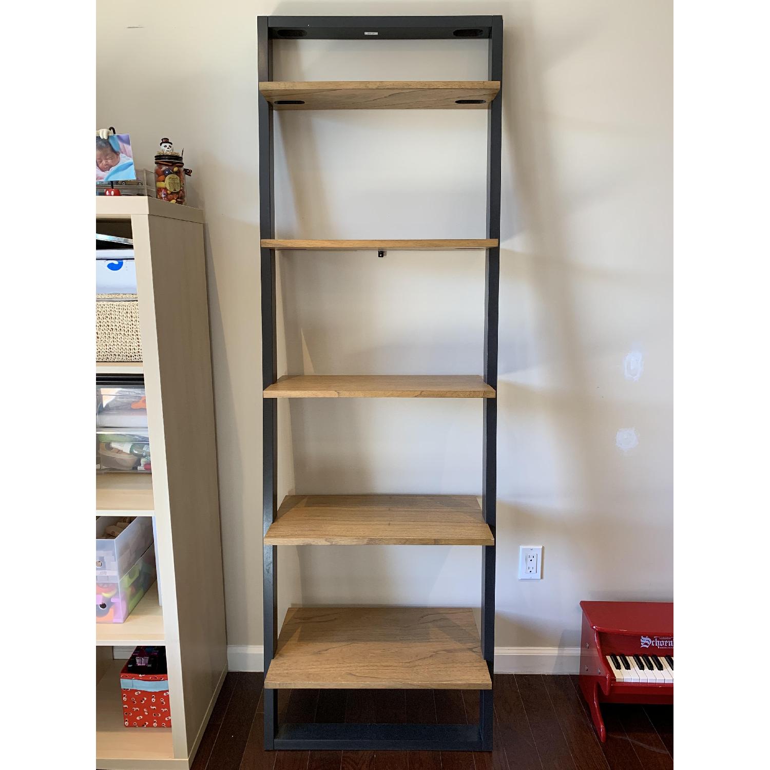 West Elm Wide Ladder Bookshelf AptDeco