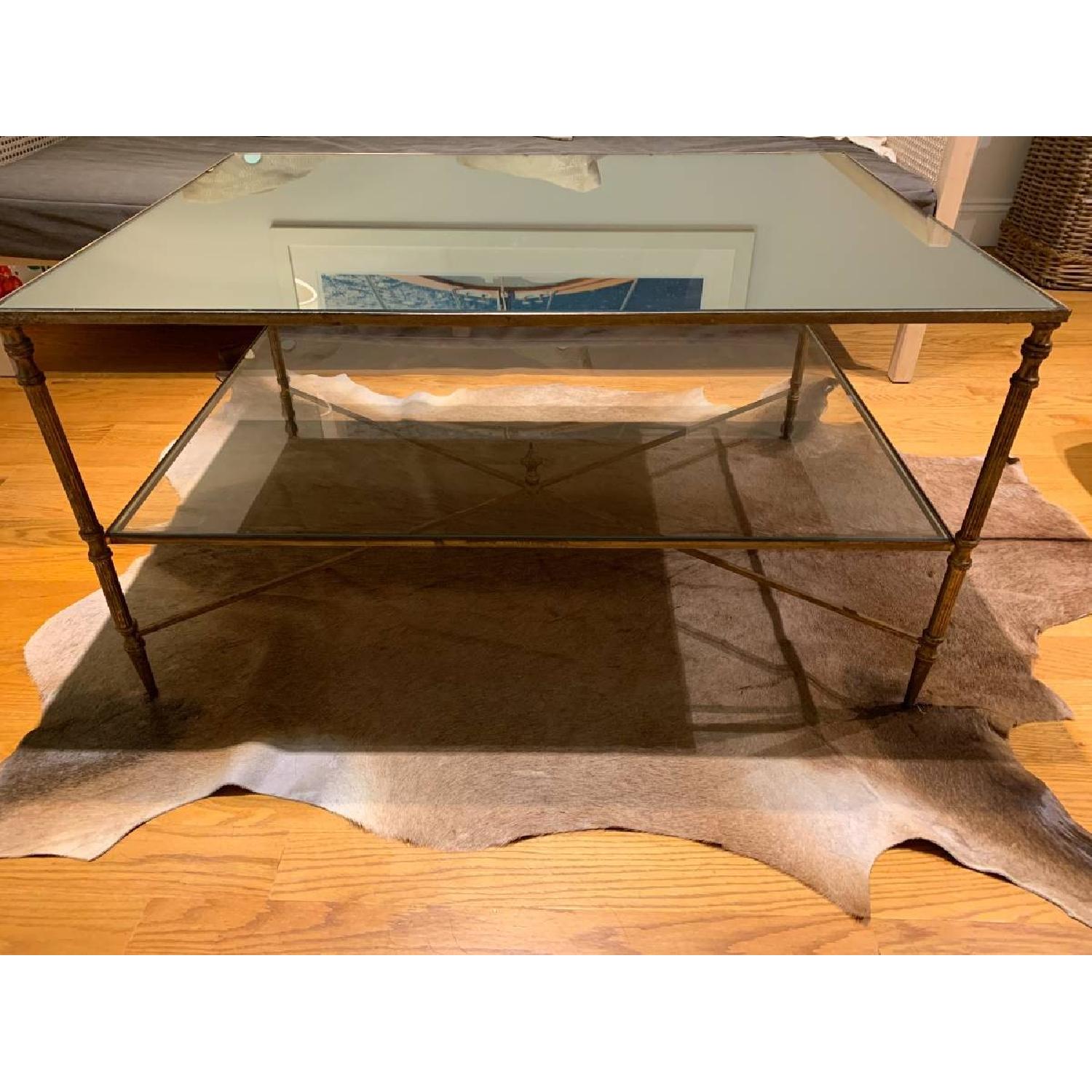 Uttermost Mirrored Glass Coffee Table - image-3