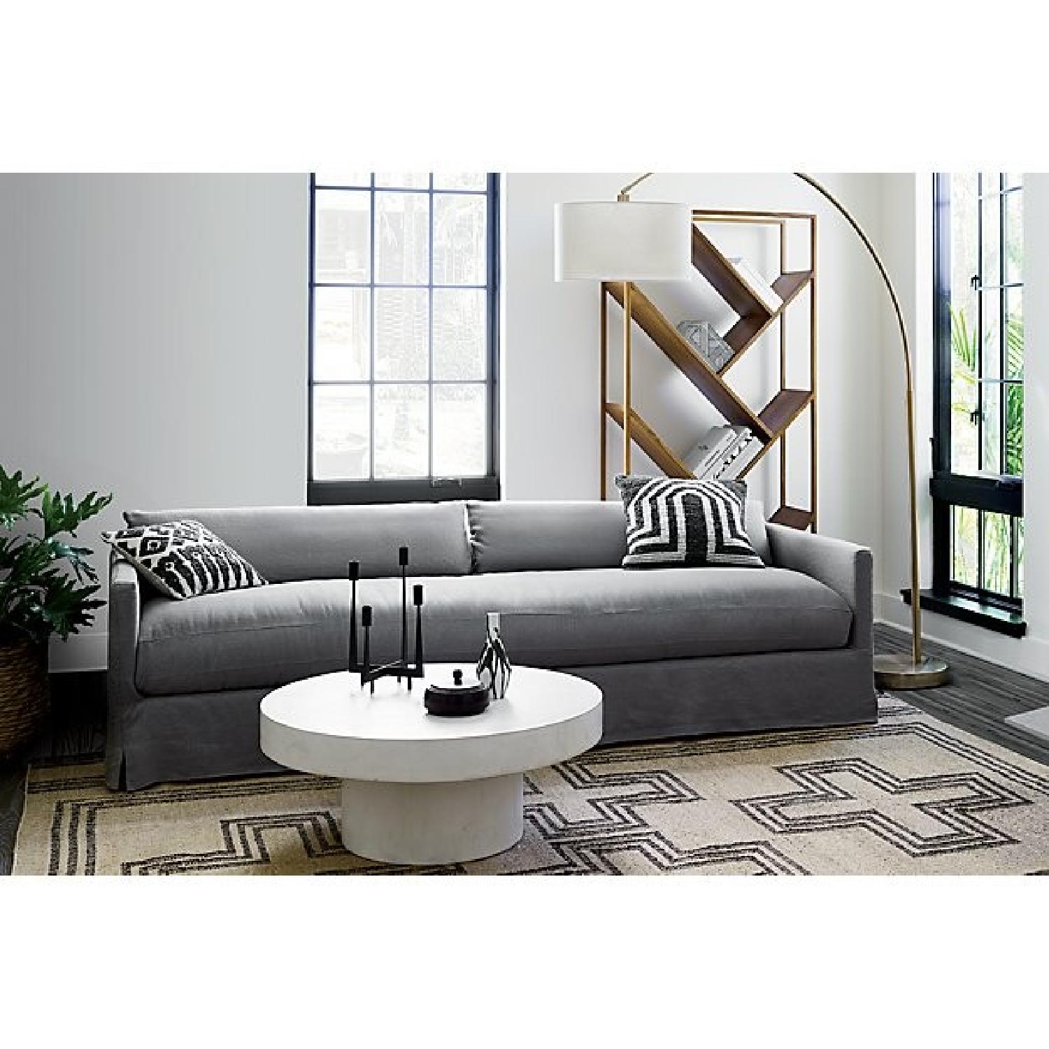 CB2 Big Dipper Brass Arc Floor Lamp - image-3