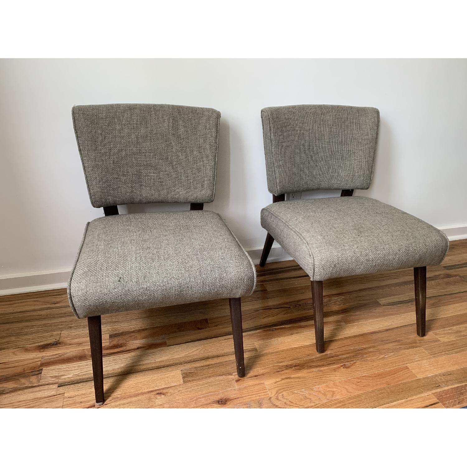 Vintage Mid Century Accent Chairs - image-1