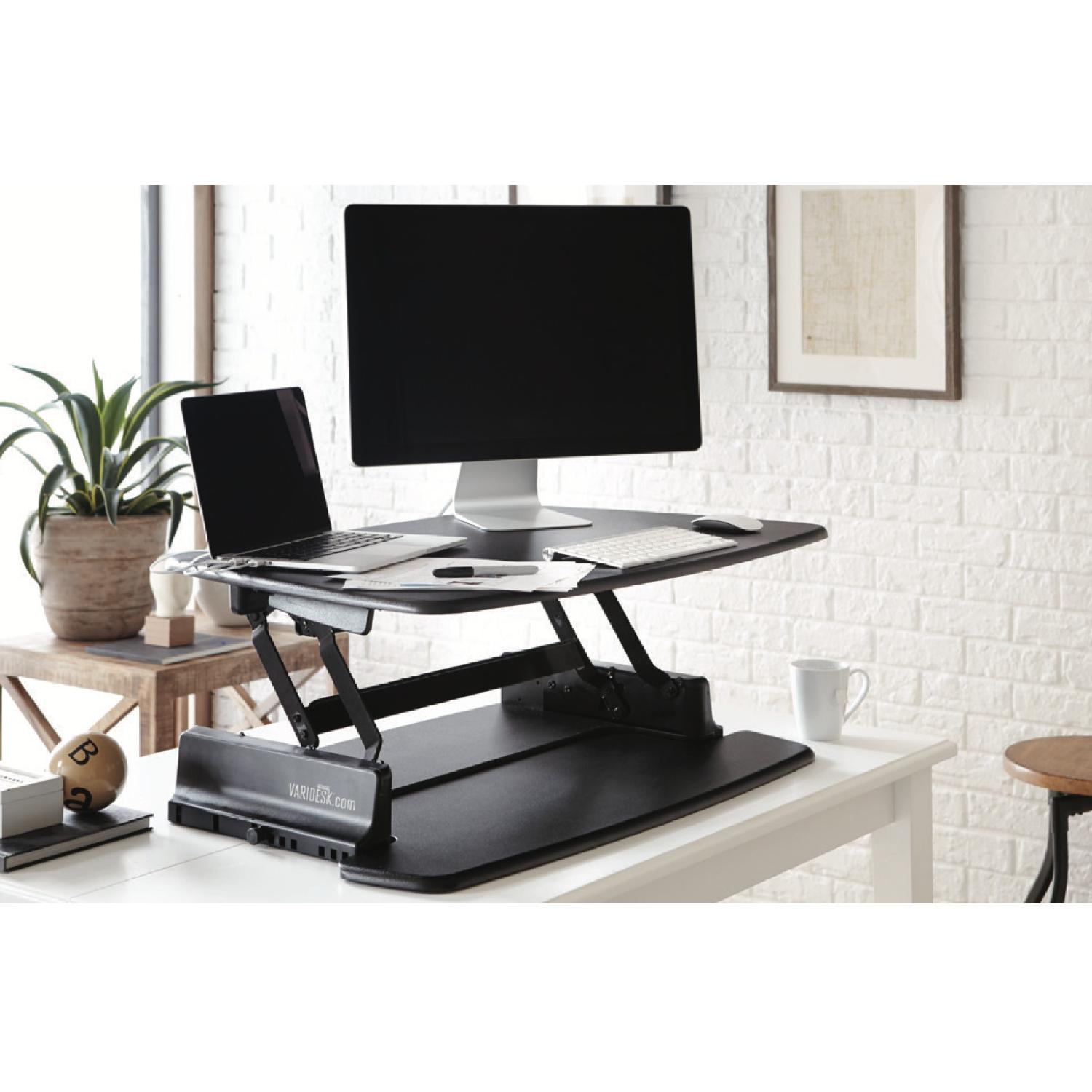 Varidesk Pro 36 Black Height-Adjustable Standing Desk - image-1