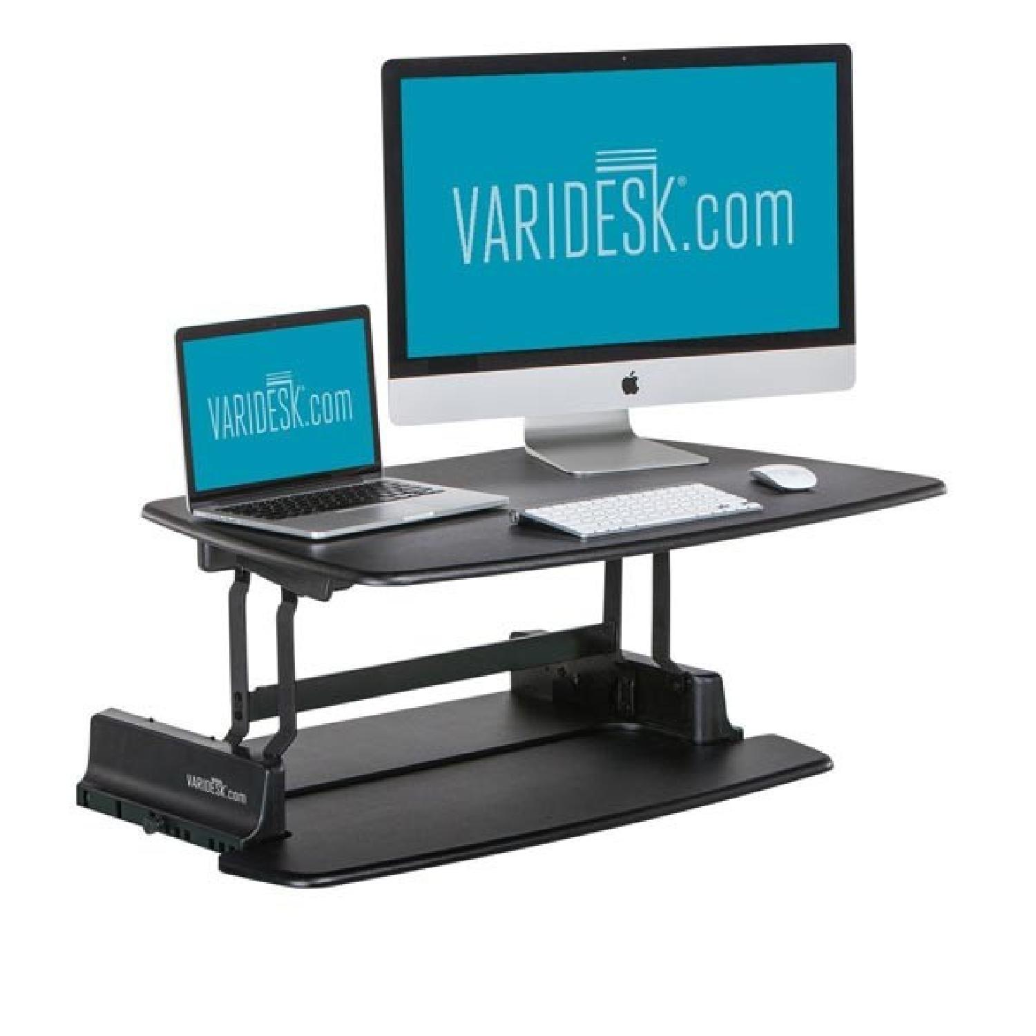 Varidesk Pro 36 Black Height-Adjustable Standing Desk - image-0