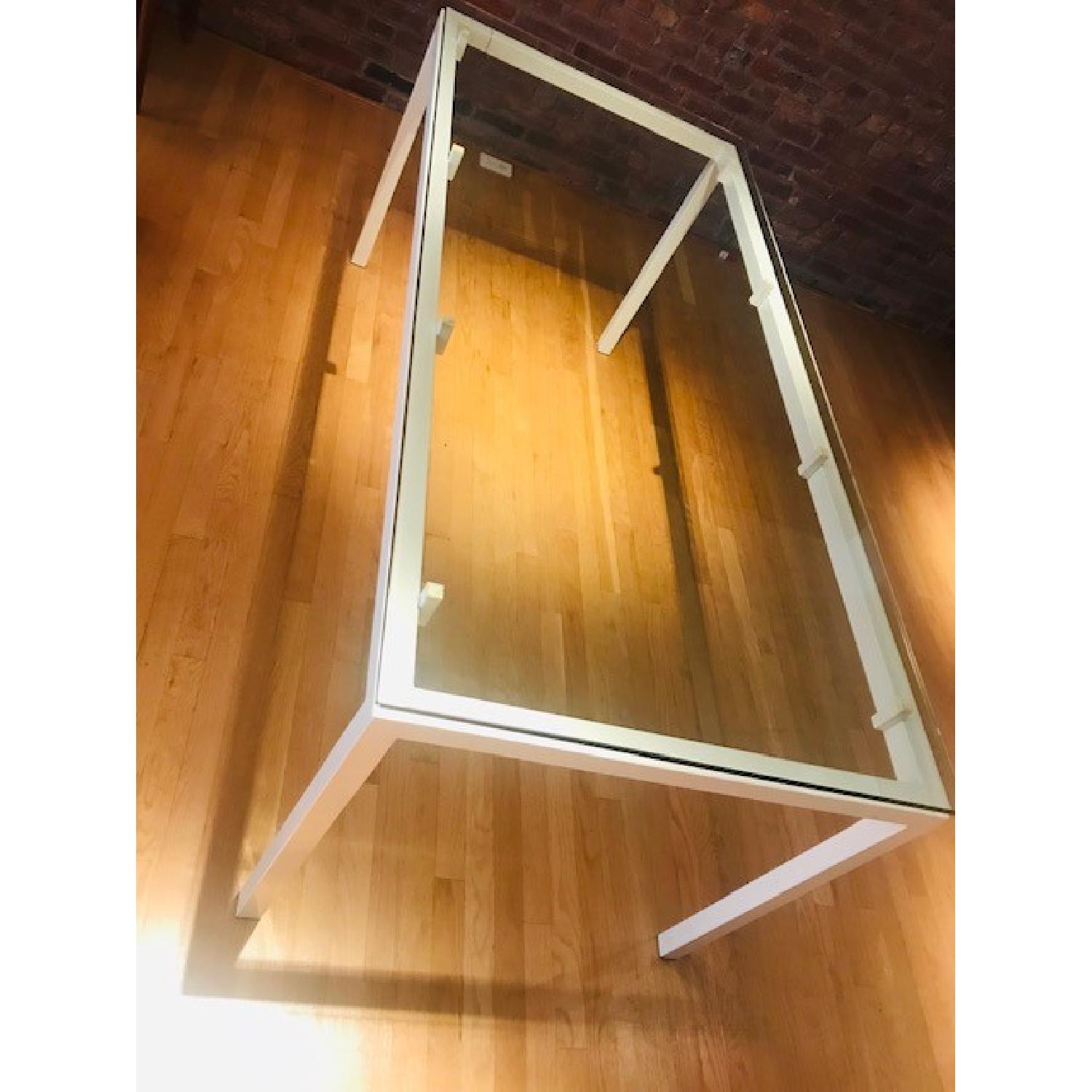 Design Within Reach Glass Top Dining Table - image-2