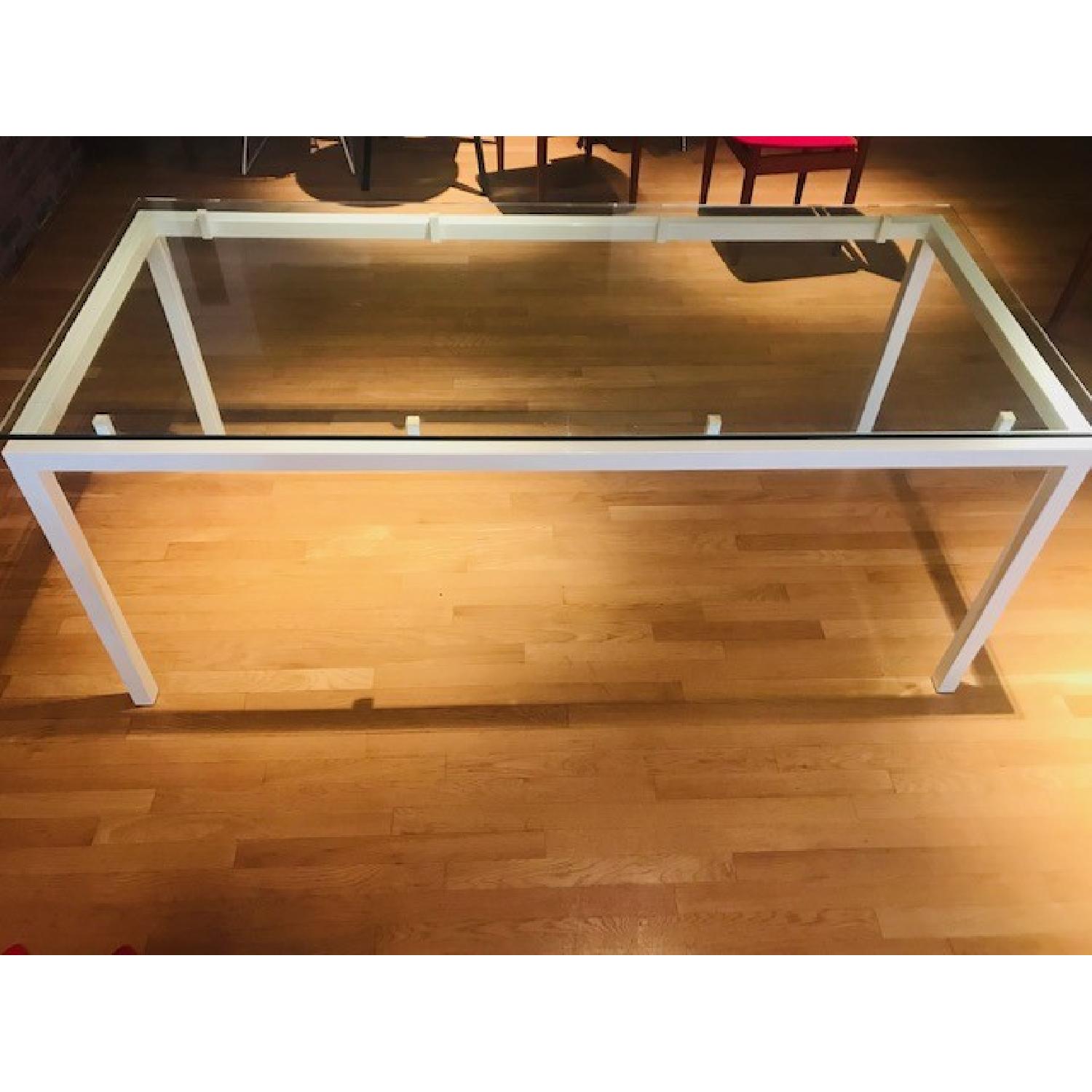 Design Within Reach Glass Top Dining Table - image-3