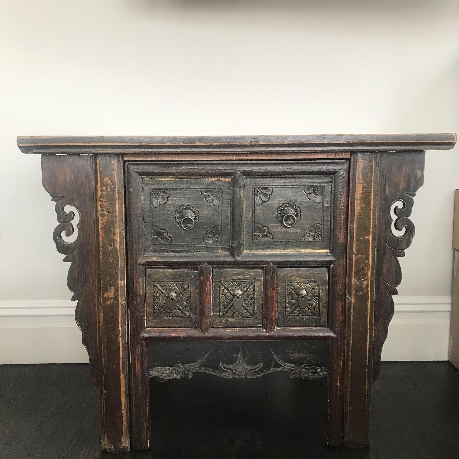 Ancient Asian Functional Design Desk & Chair - image-1