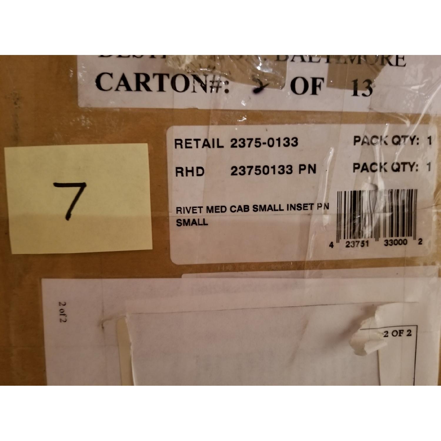 Restoration Hardware Rivet Medicine Cabinet - image-6