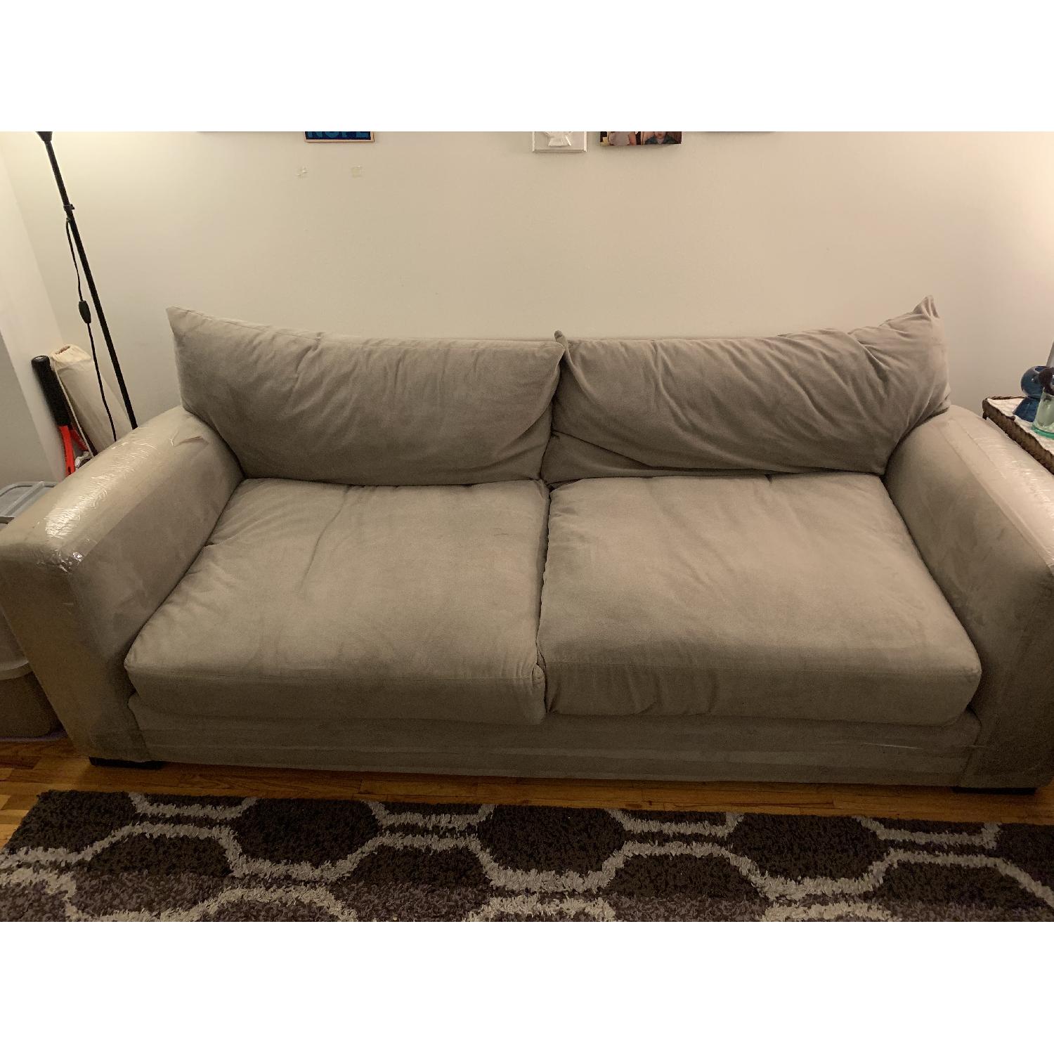 Raymour & Flanigan Grey Sofa - image-3