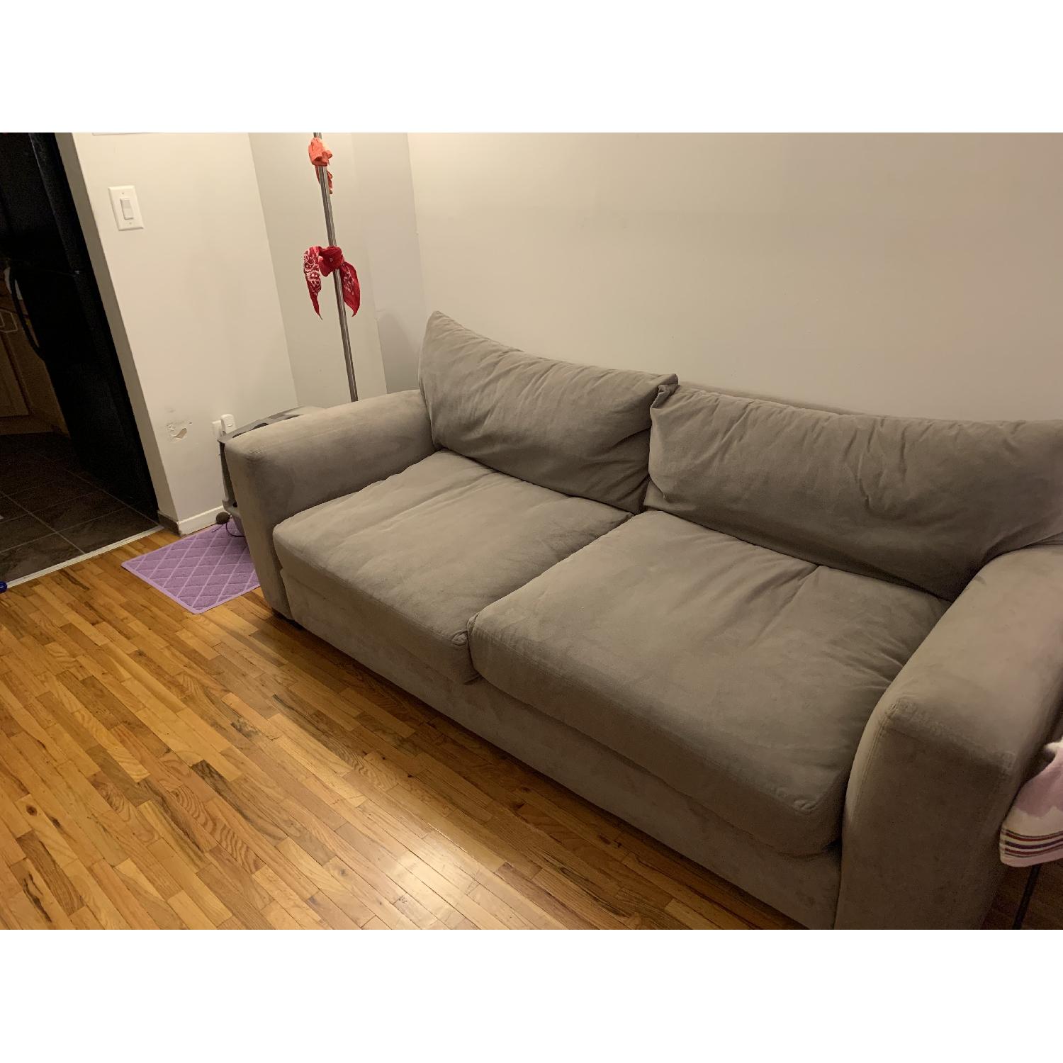 Raymour & Flanigan Grey Sofa - image-6