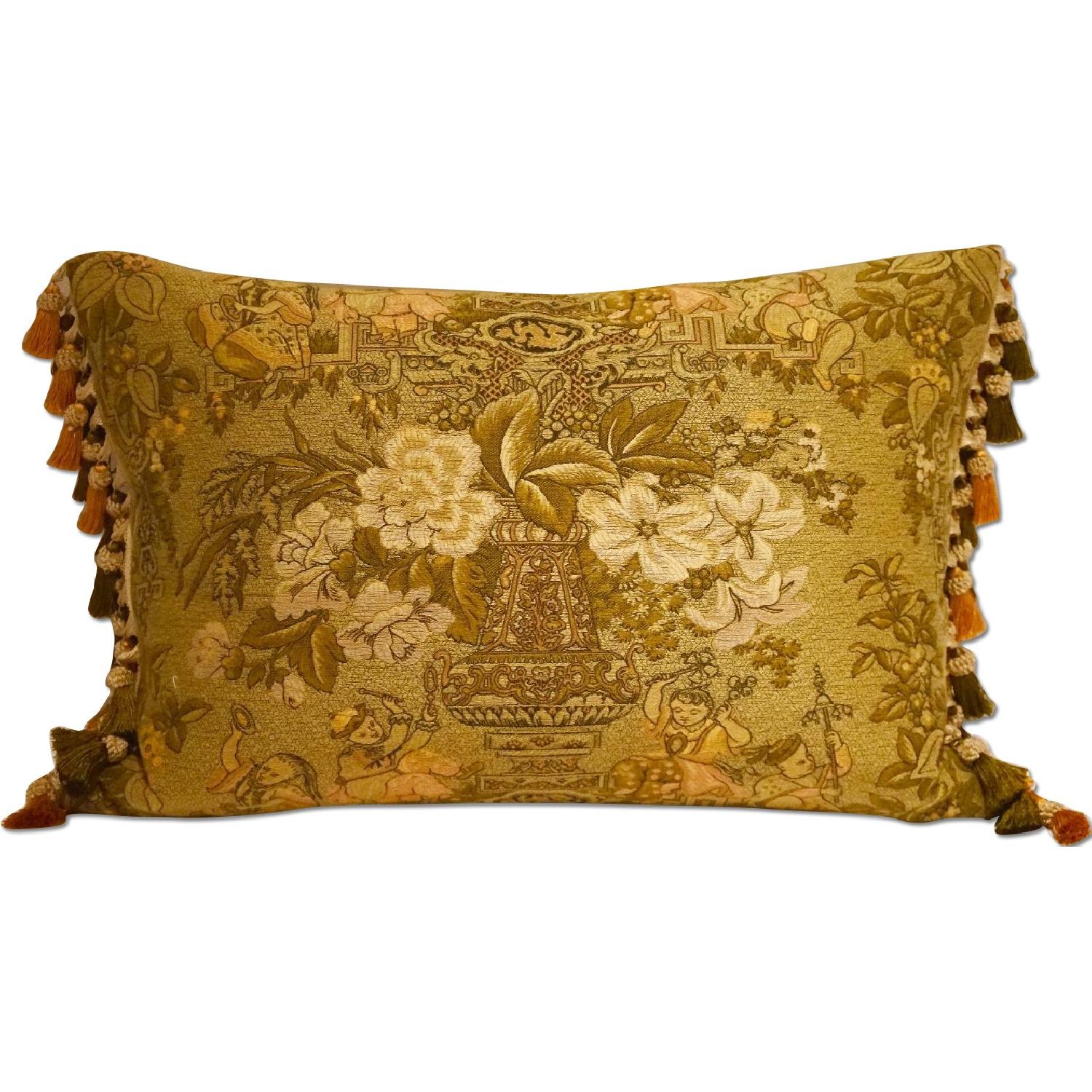 Anichini Tapestry Pillow - image-0