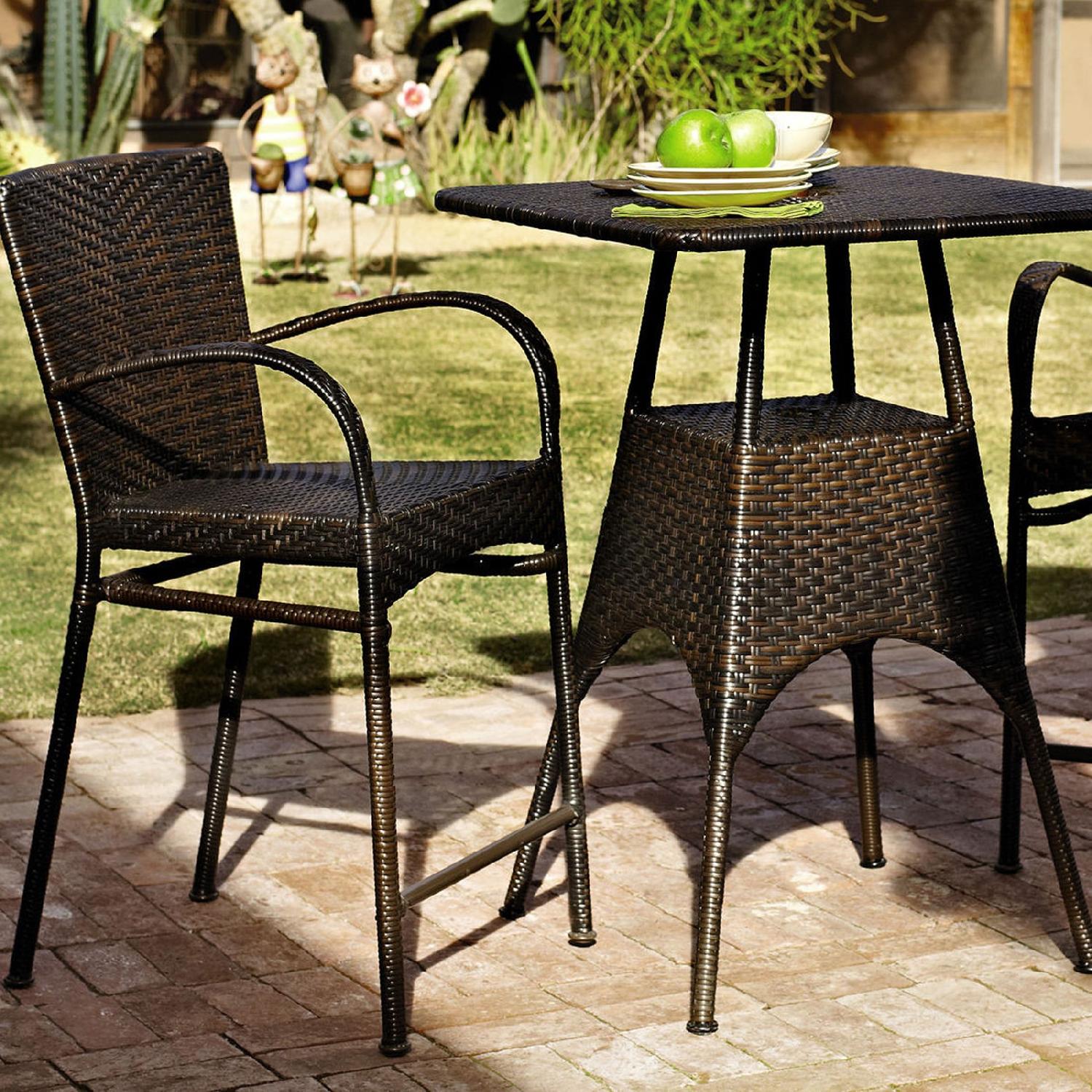 Pier 1 La Cena Mocha Counter Stools - image-8
