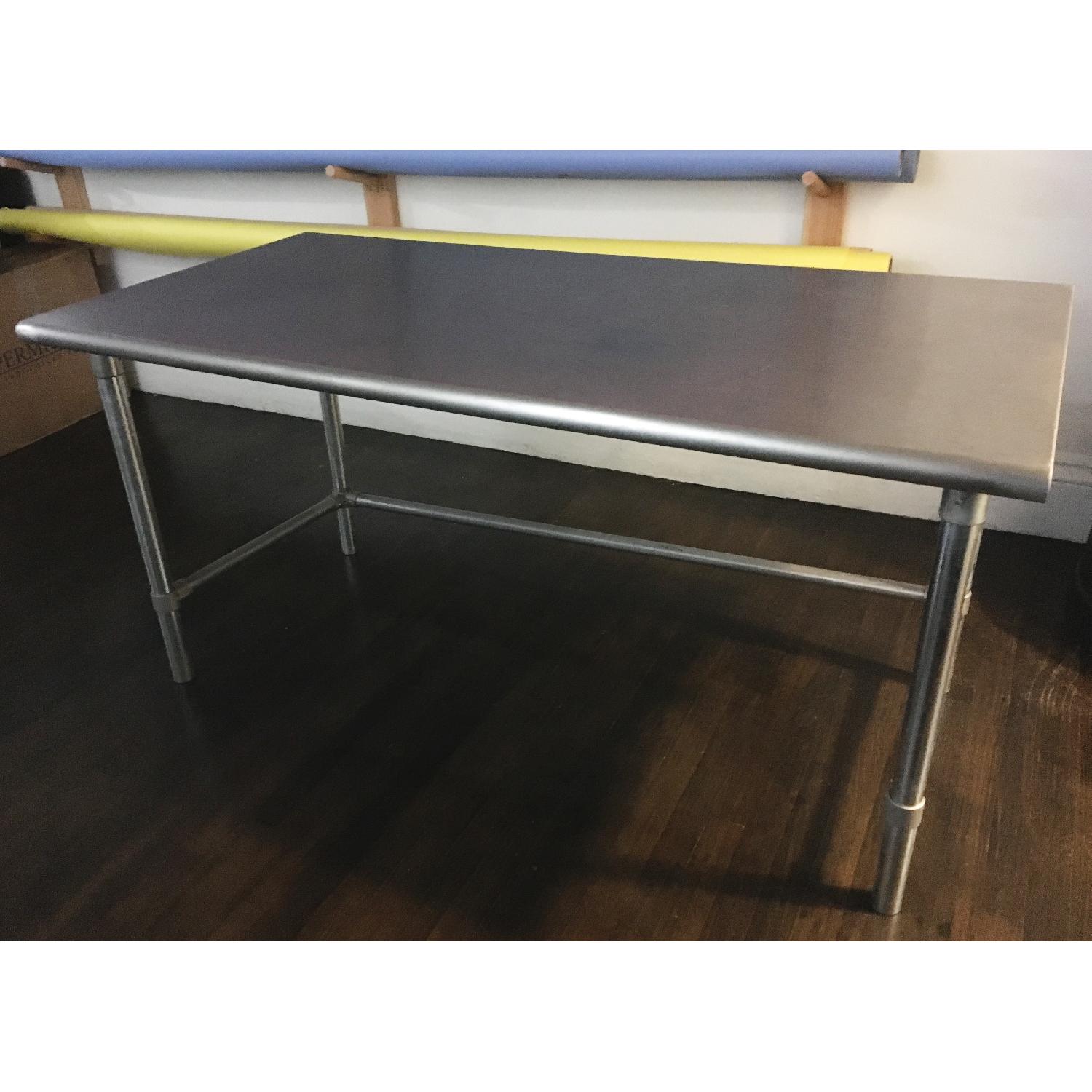 Stainless Steel Prep Table - image-2