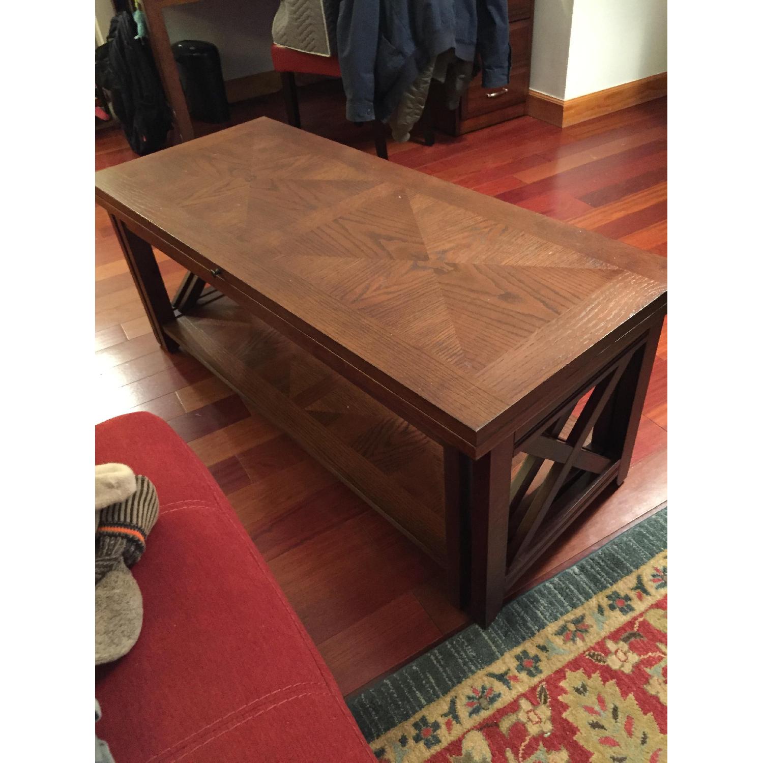 Raymour & Flanigan Tucson Flip-Top Coffee Table - image-2