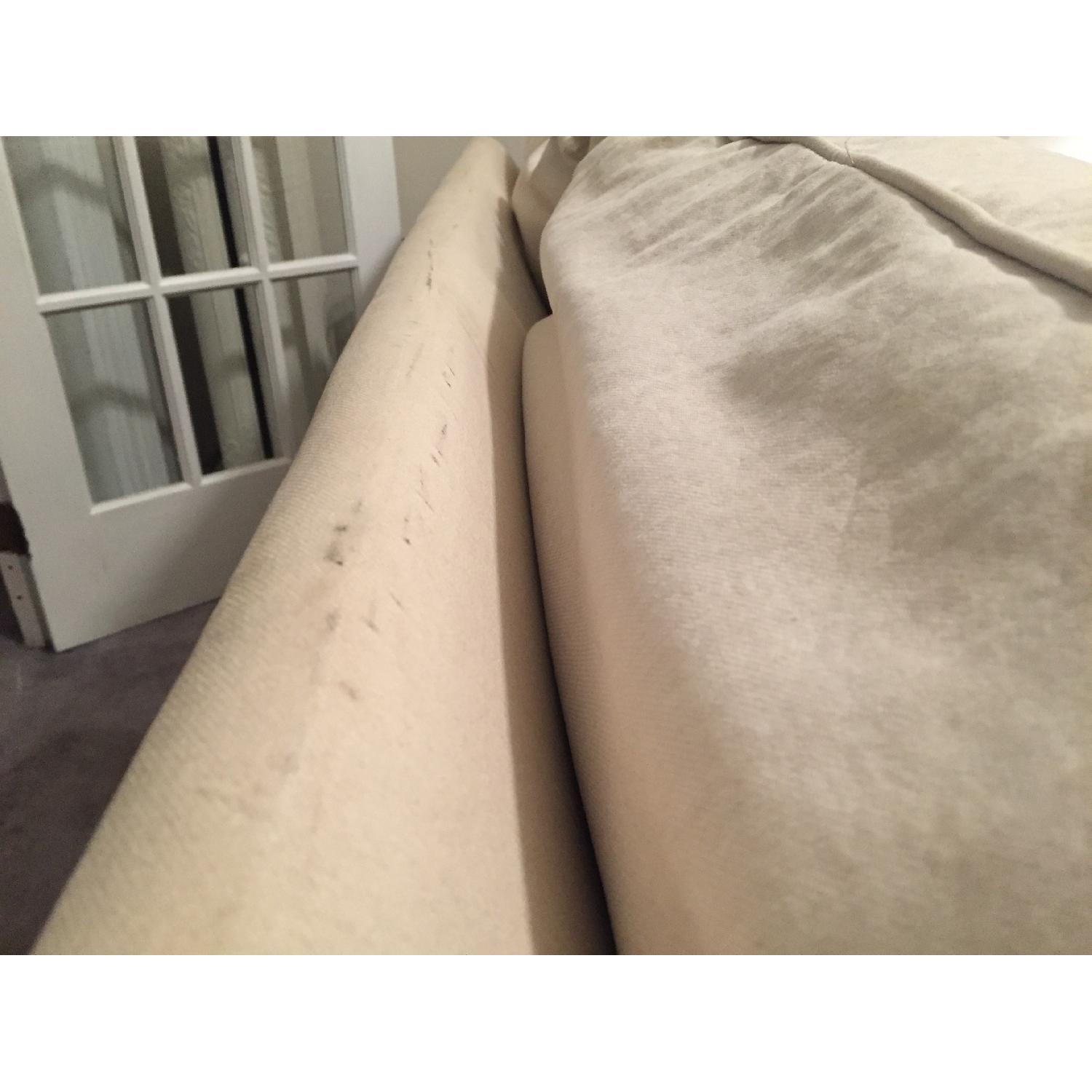 Pottery Barn Comfort Roll Arm Slipcovered Grand Sofa - image-8