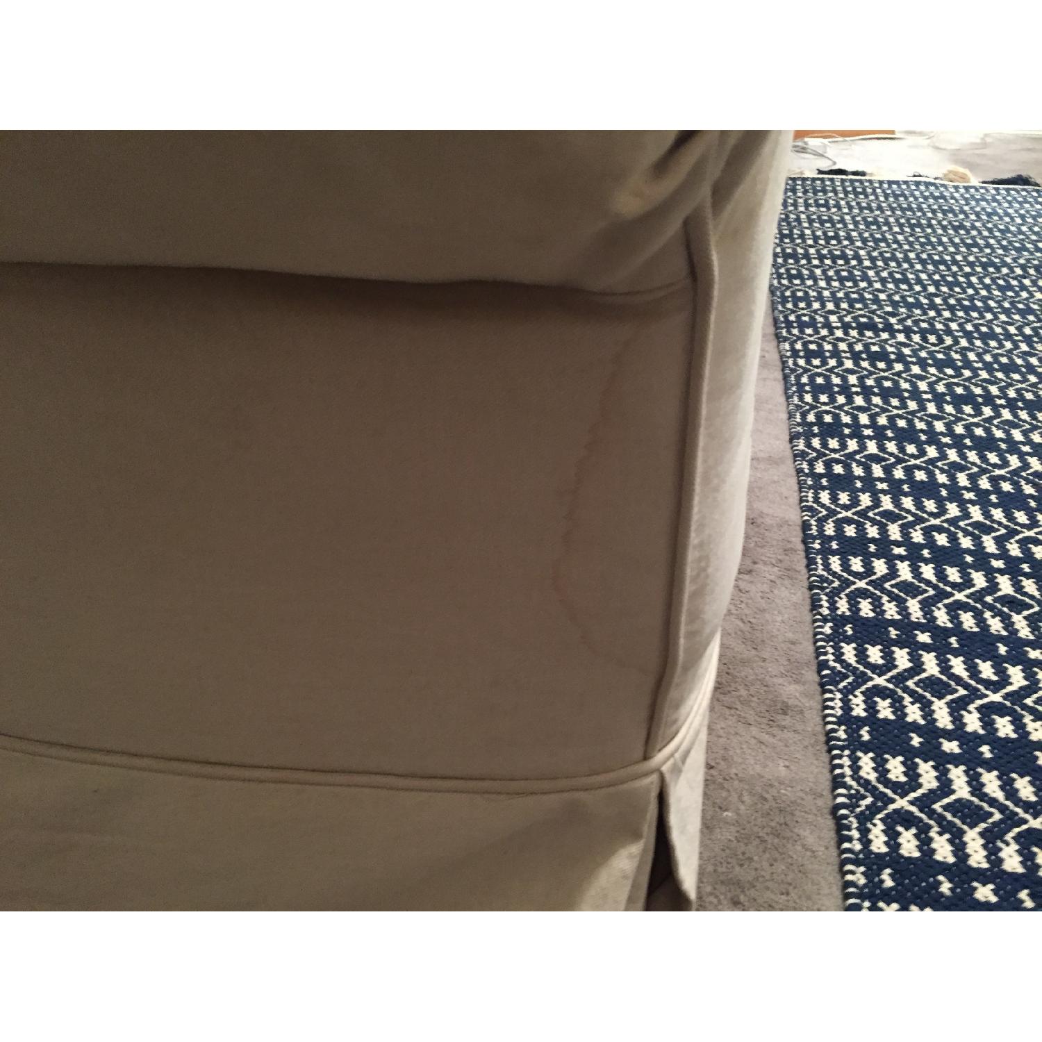 Pottery Barn Comfort Roll Arm Slipcovered Grand Sofa - image-9