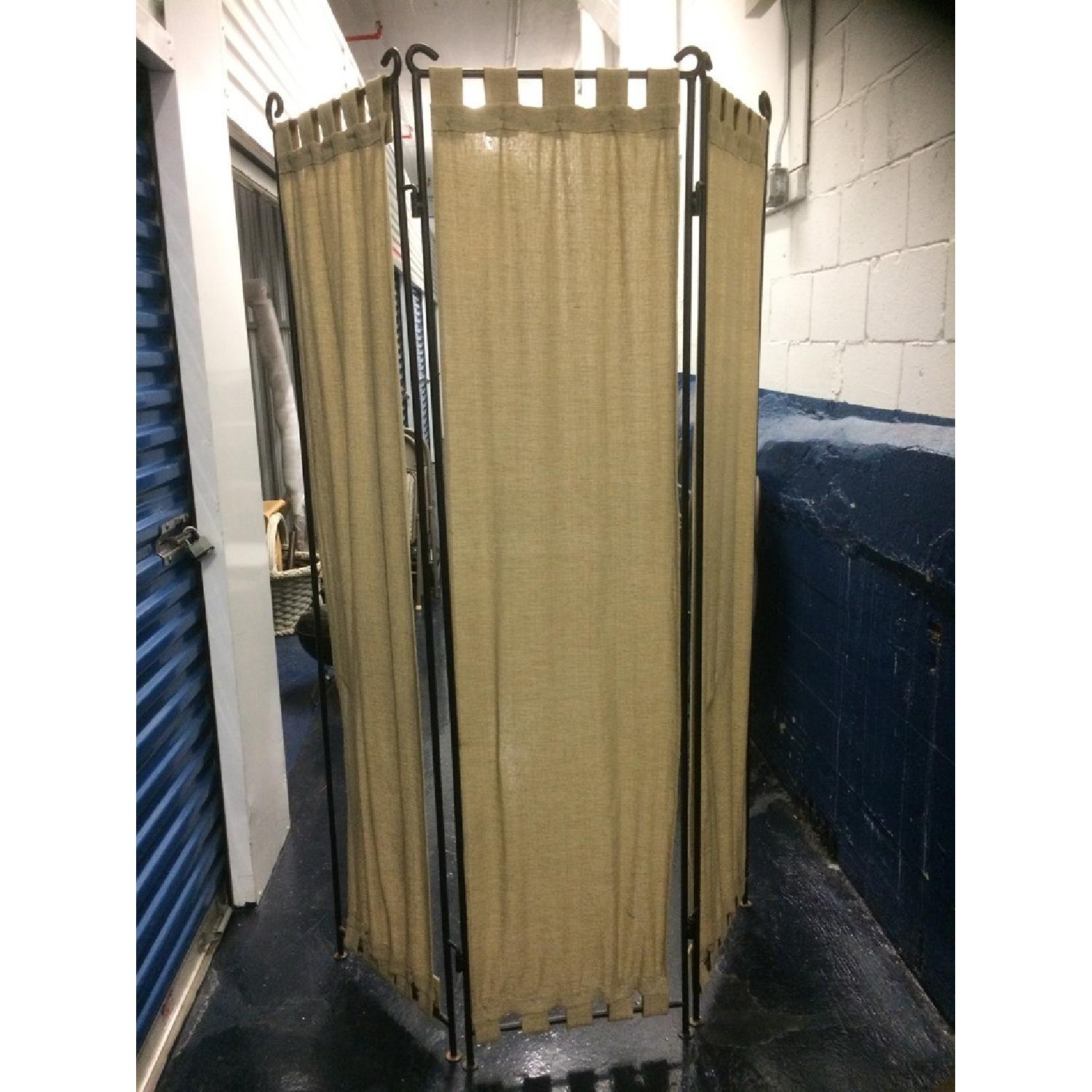 Pier 1 Rough Iron Room Divider - image-2