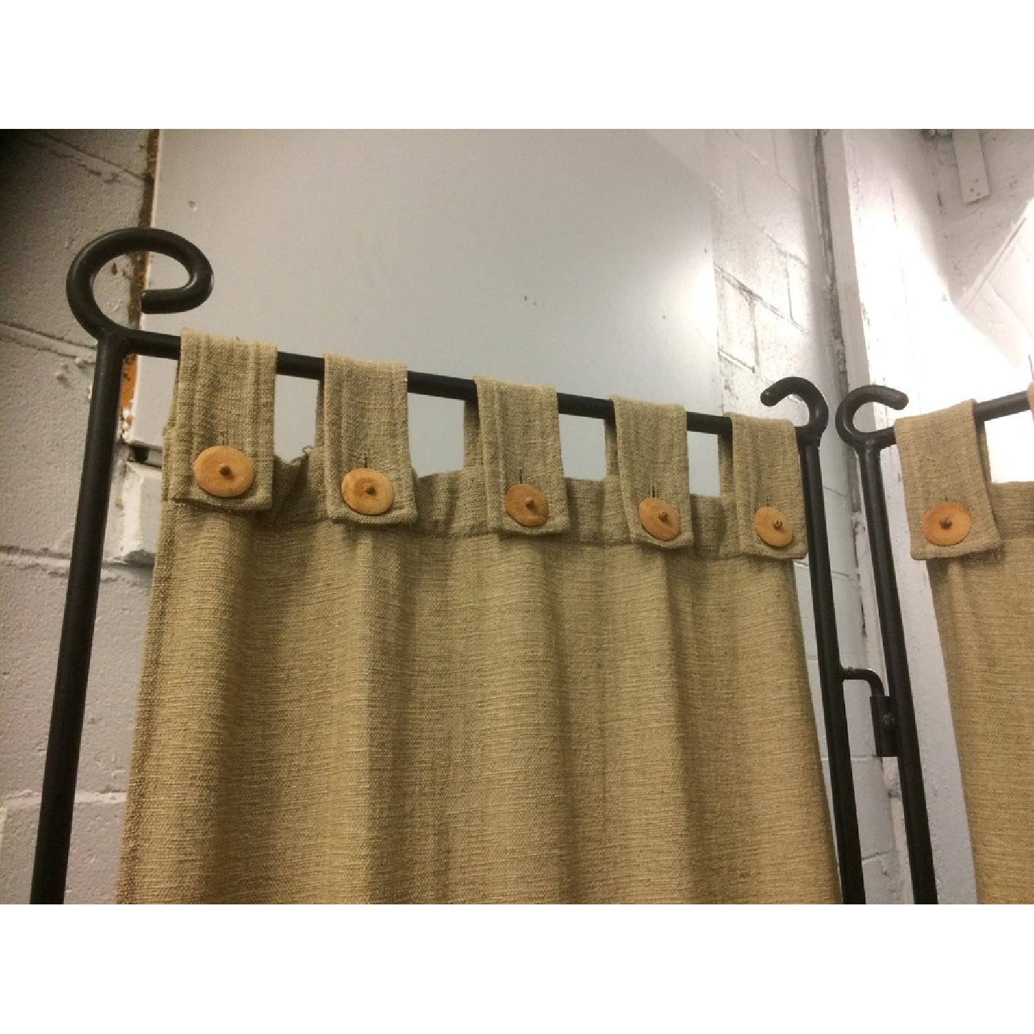 Pier 1 Rough Iron Room Divider - image-4