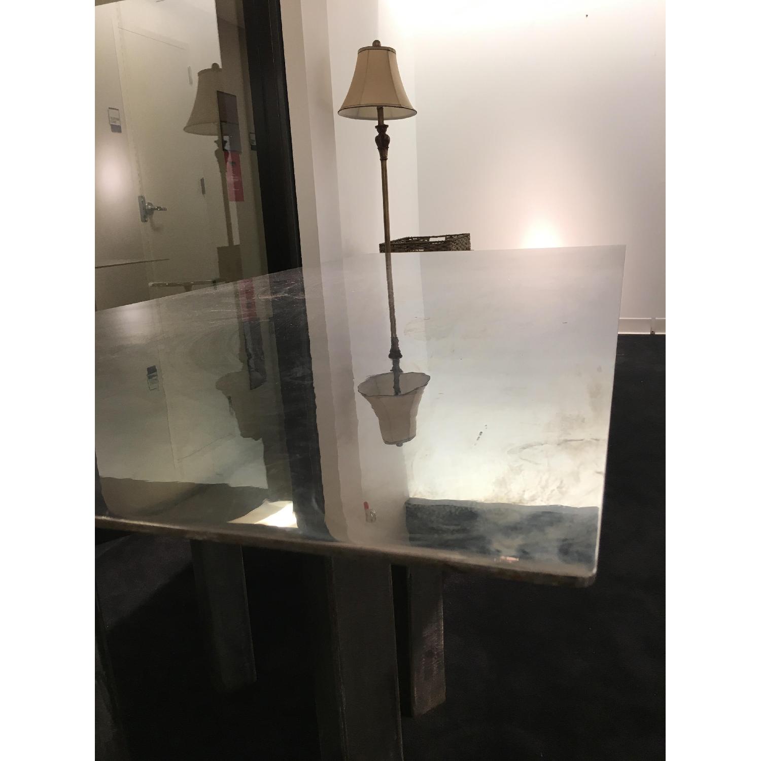 Custom-Built Stainless Steel Dining Table - image-10