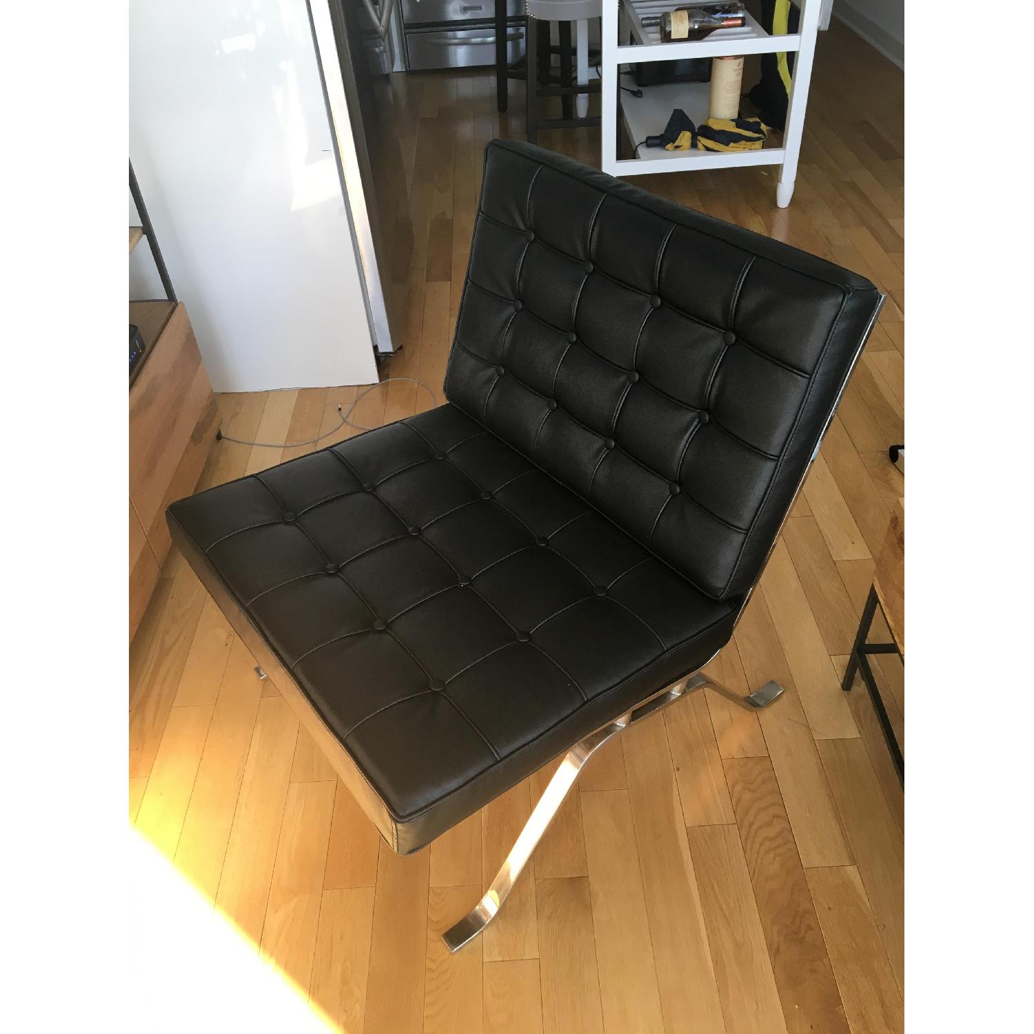 Modern Barcelona Lounge Chair - image-2