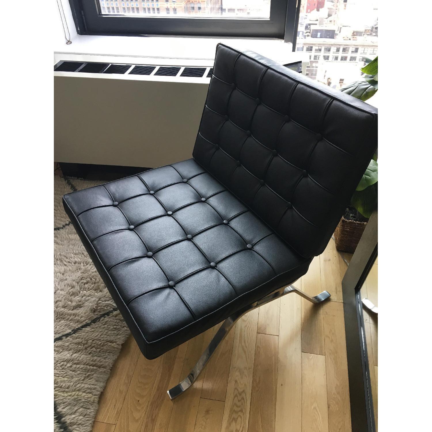 Modern Barcelona Lounge Chair - image-4