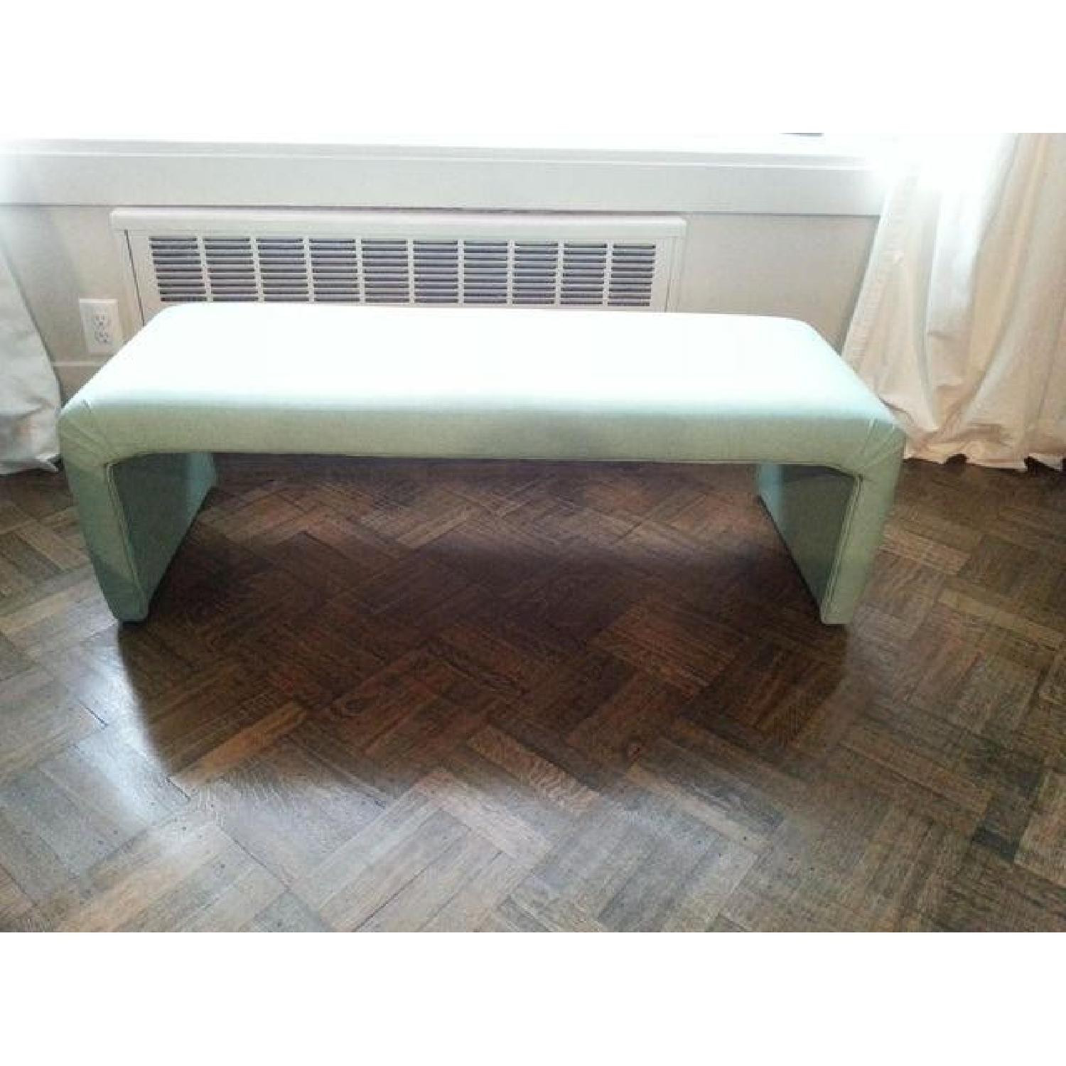 Upholstery Waterfall Style Bench - image-4