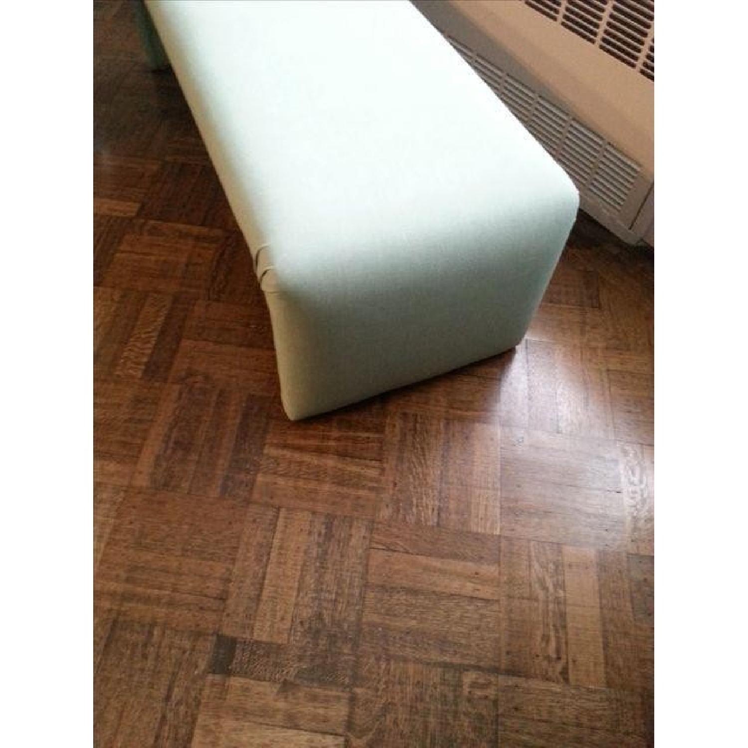 Upholstery Waterfall Style Bench AptDeco