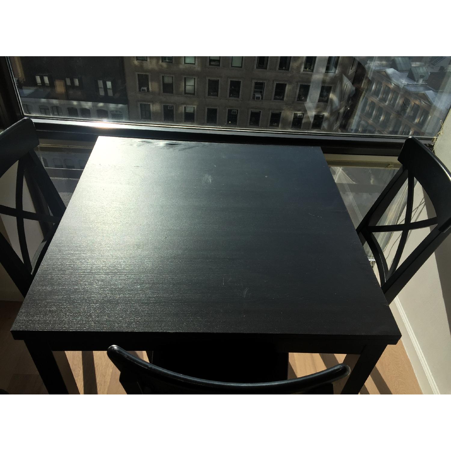 Ikea 4 Piece Wooden Dining Set AptDeco