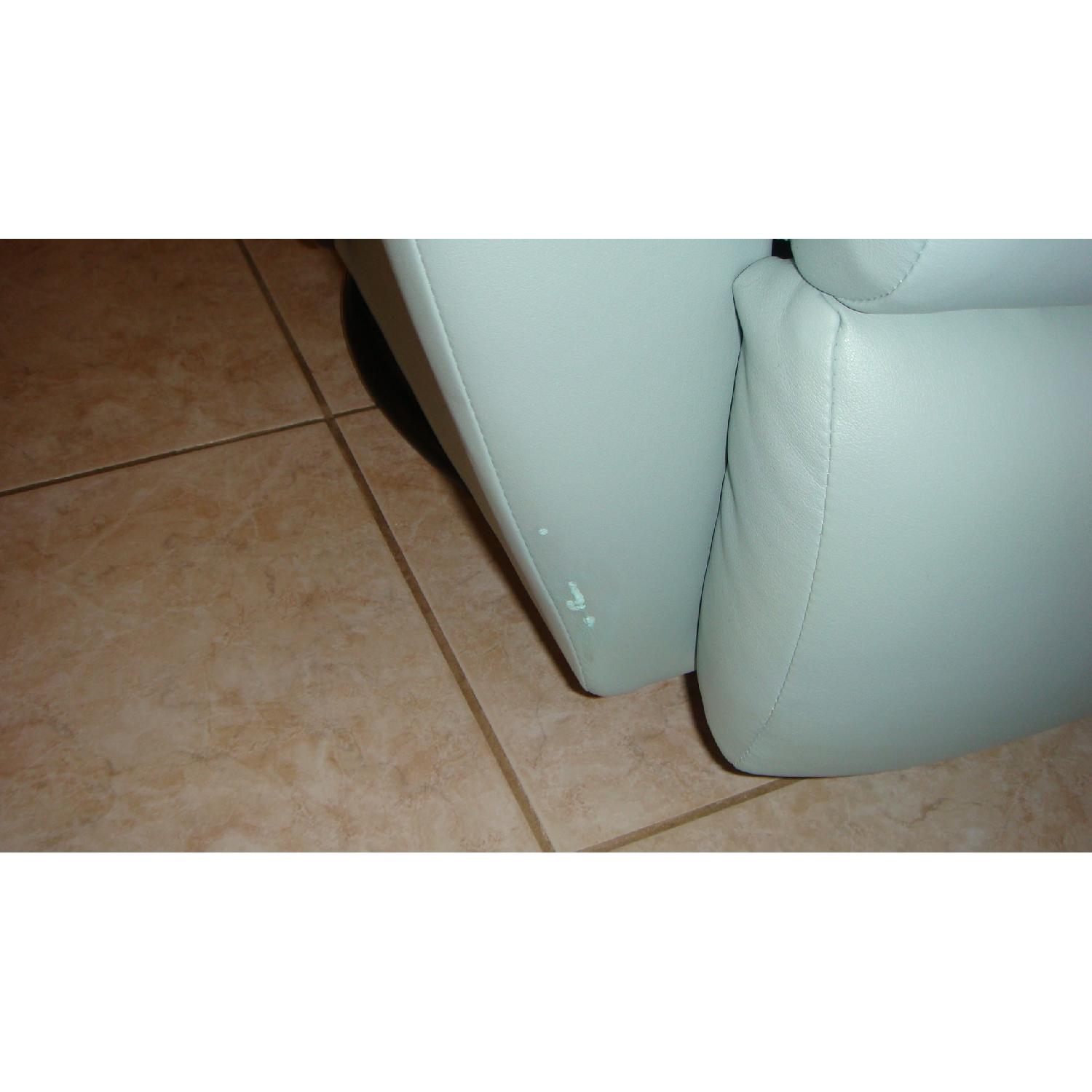 Home Goods Leather Swivel Rocker Recliner - image-6