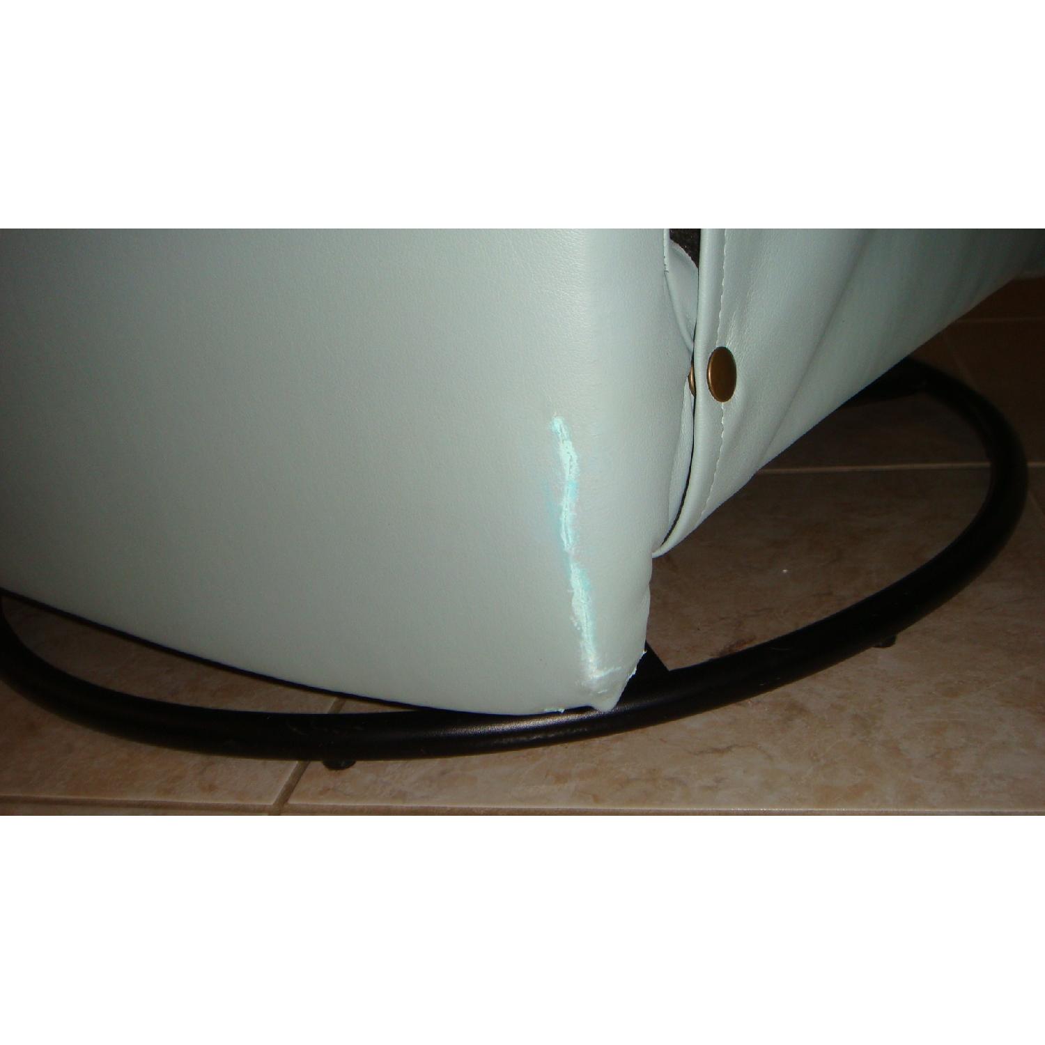 Home Goods Leather Swivel Rocker Recliner - image-8