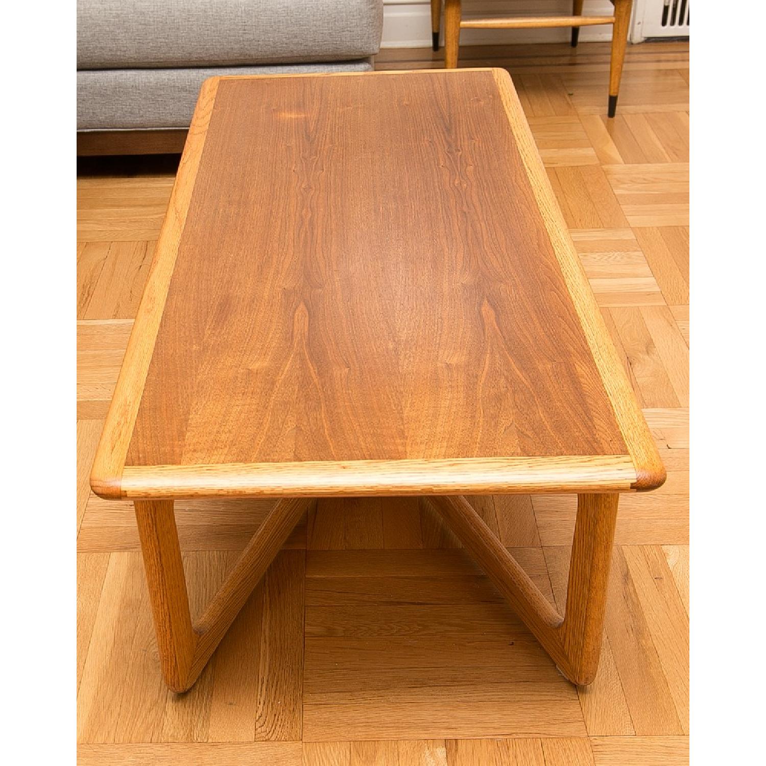Lane Furniture Mid-Century Modern Cross Base Coffee Table - image-4