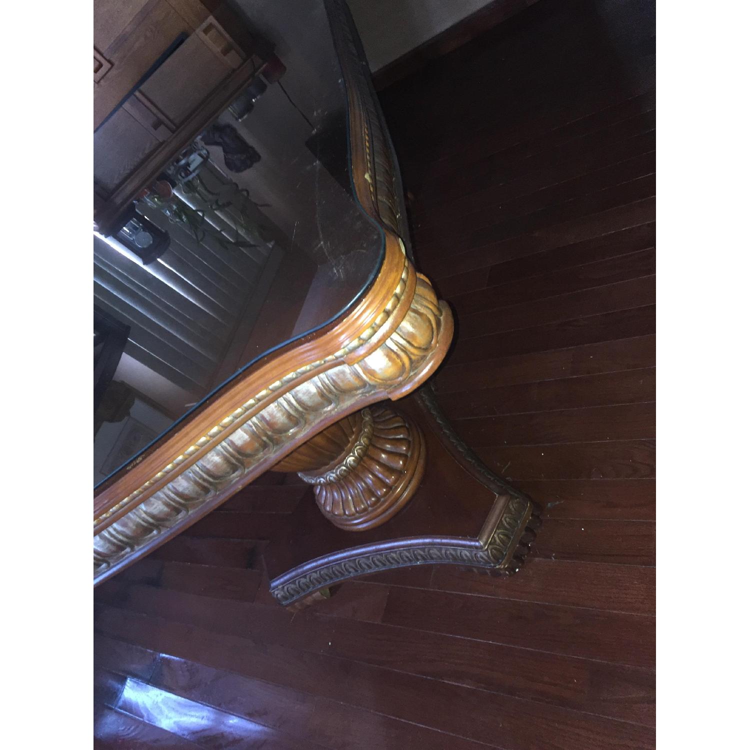 Chestnut dining room table - image-4