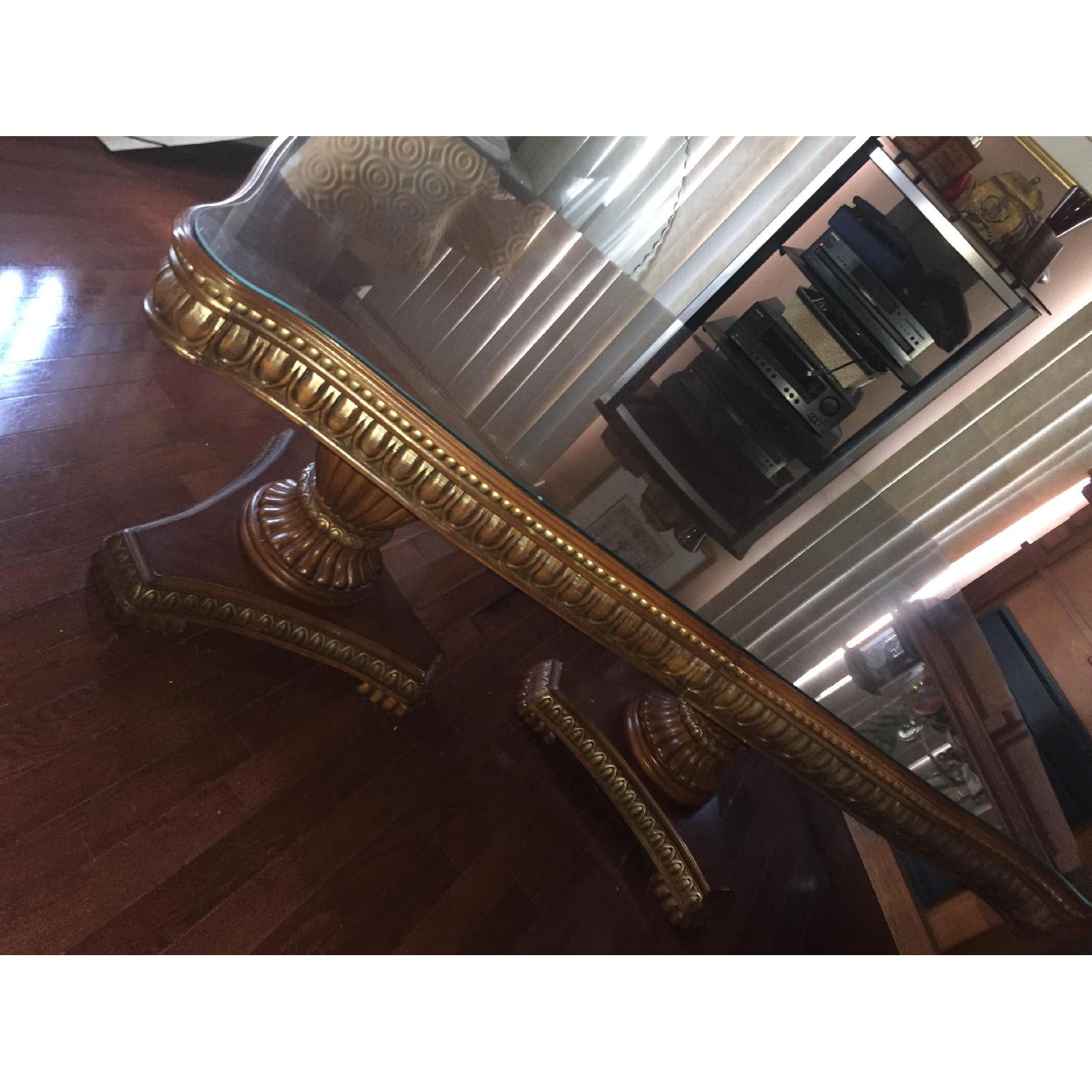 Chestnut dining room table - image-5