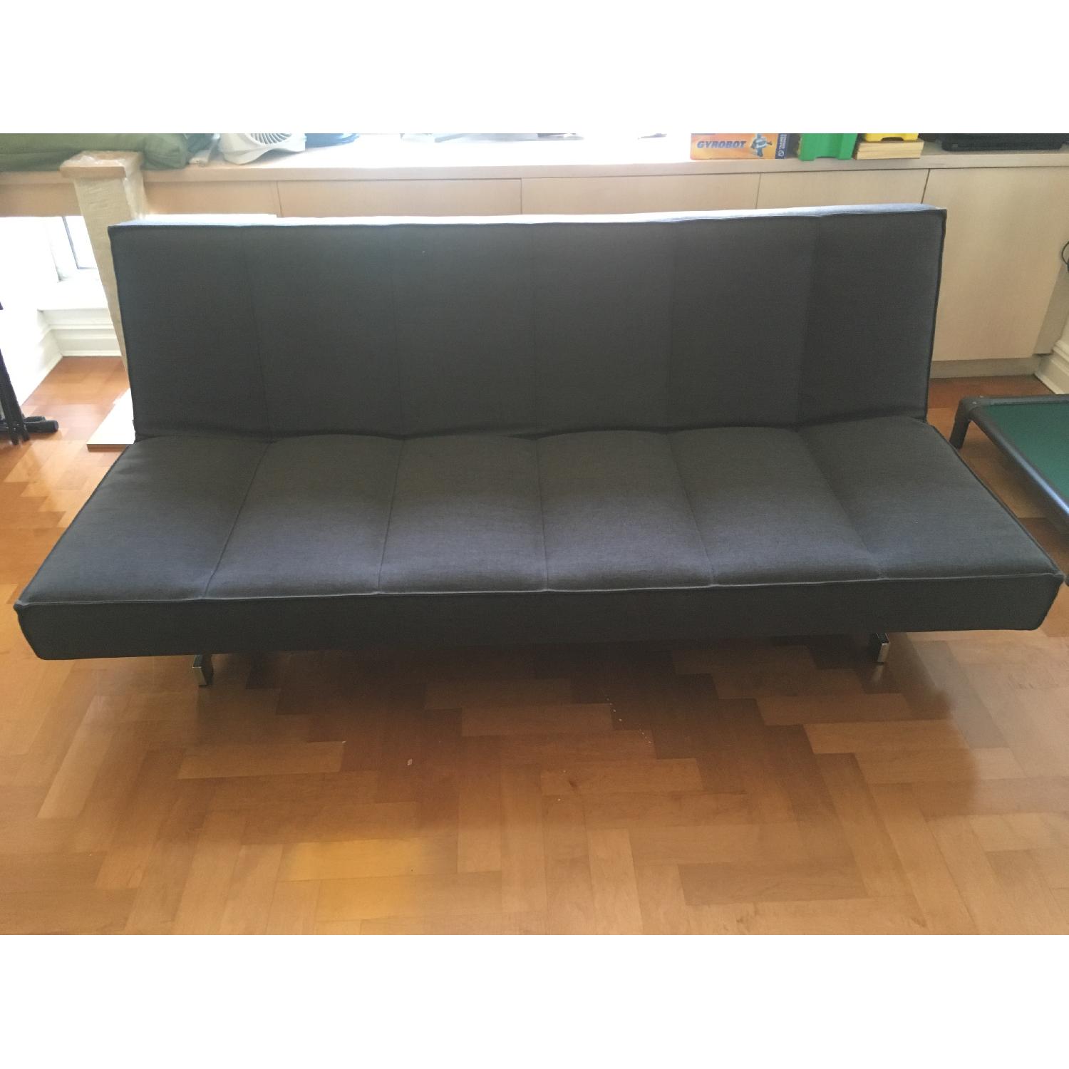 CB2 Flex Gravel Sleeper Sofa AptDeco
