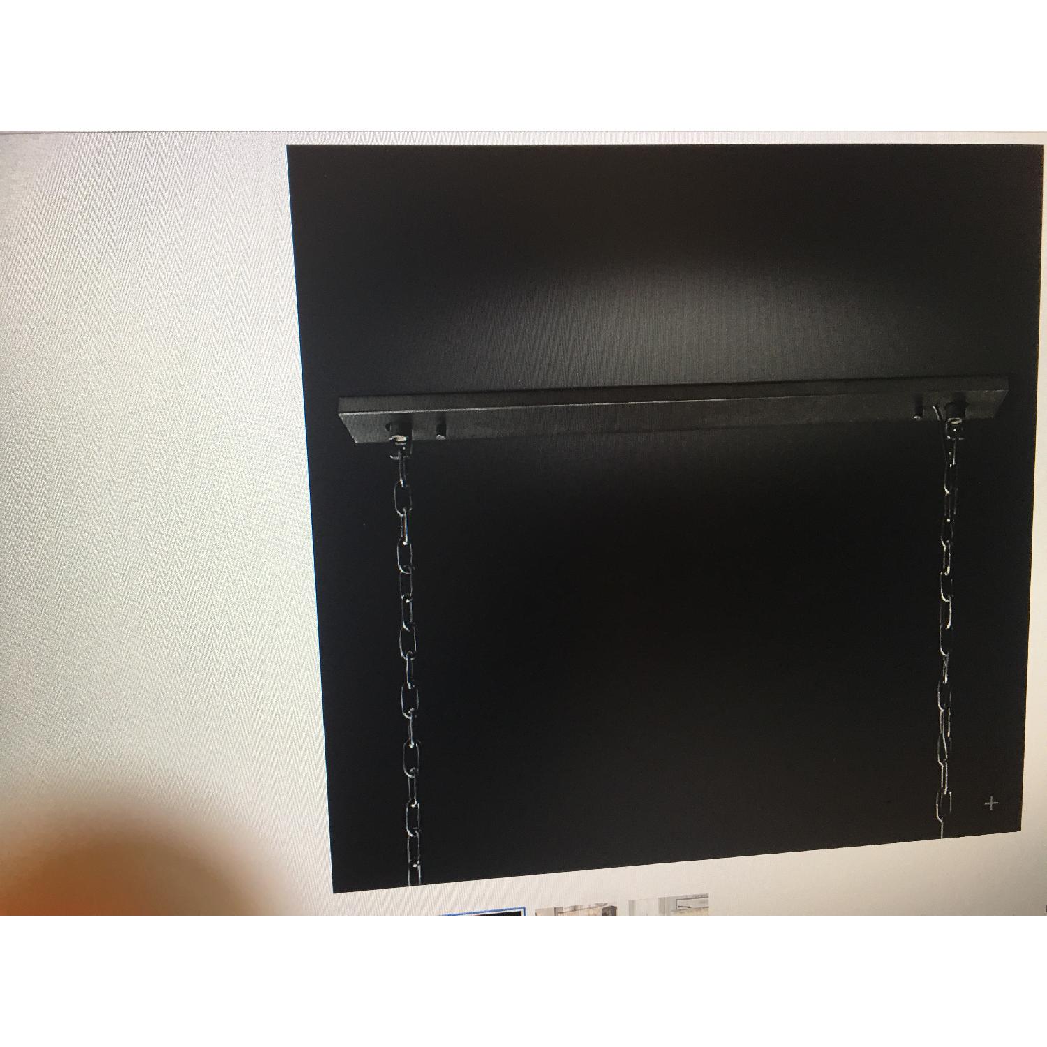 Restoration Hardware Odeon Clear Glass Fringe Chandelier - image-8