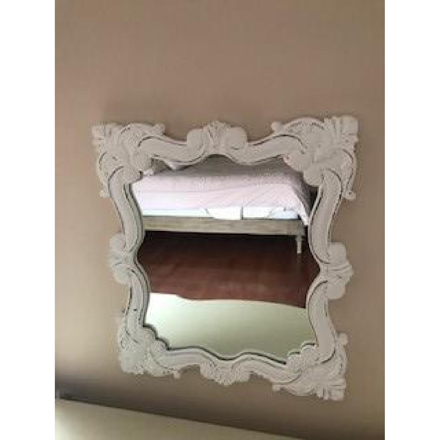 Restoration Hardware Vanity Table w/ Mirror & Chair - image-4