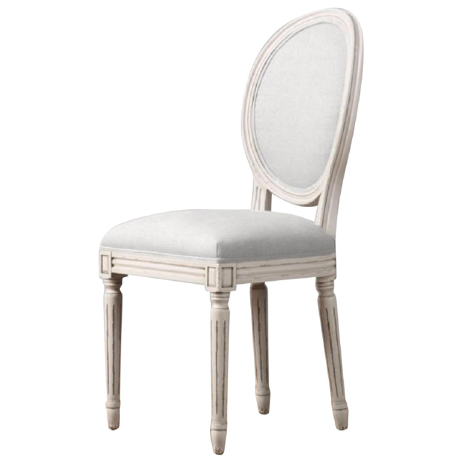 Restoration Hardware Vanity Table w/ Mirror & Chair - image-7