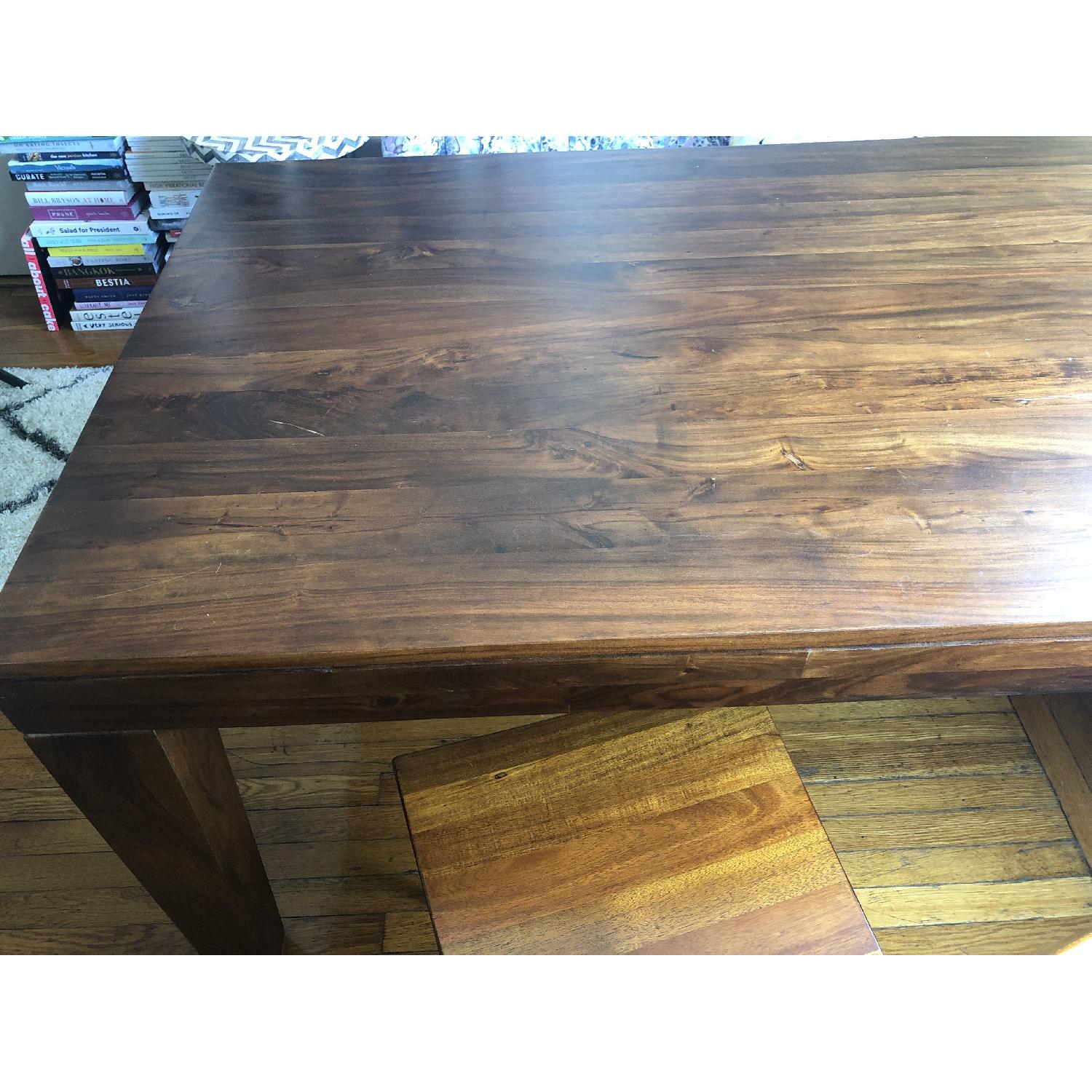 West Elm Carroll Solid Wood Farm Dining Table - image-3