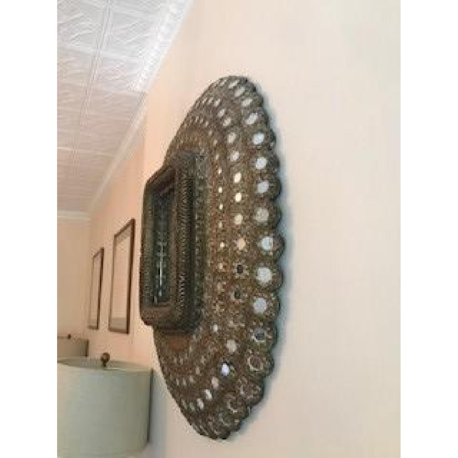 Restoration Hardware Peacock Mirror - image-2