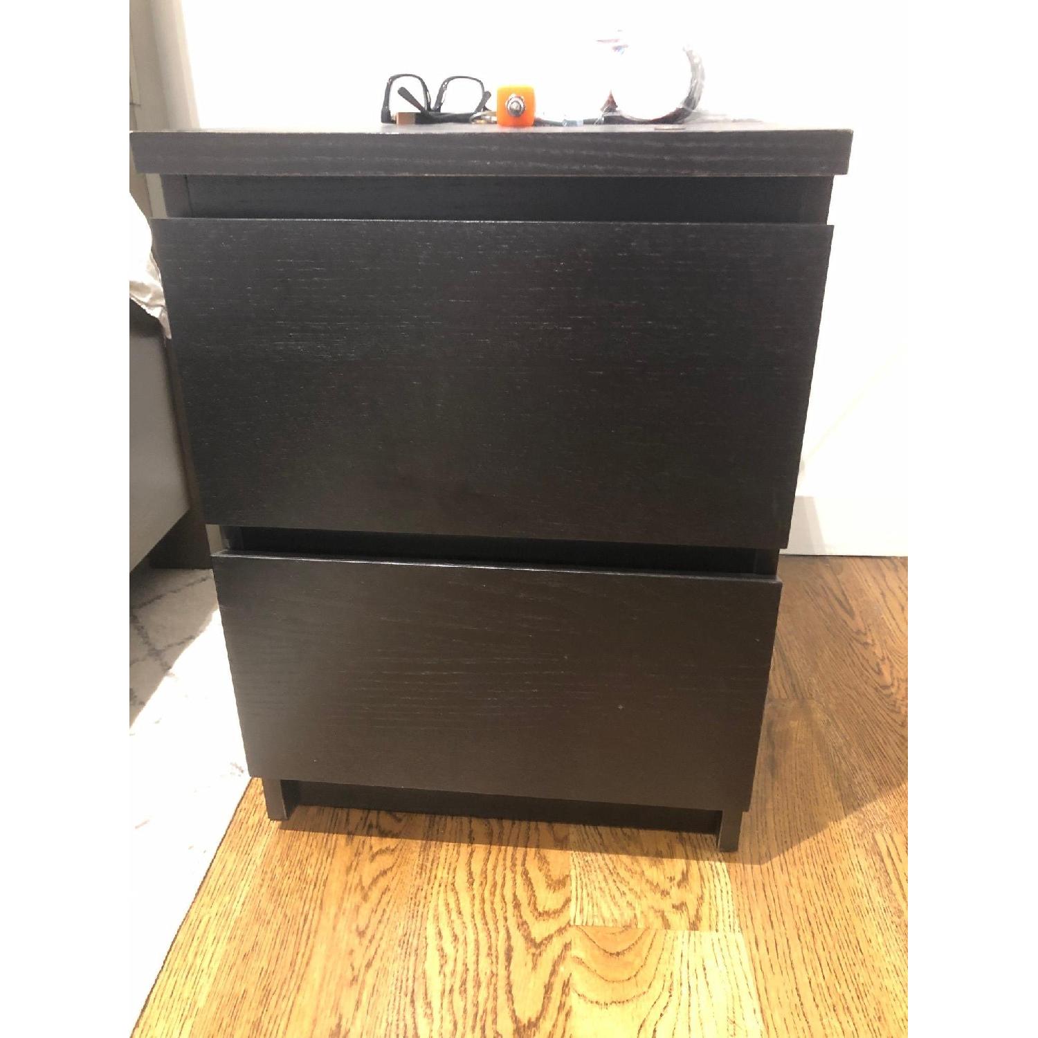 Ikea Malm 2 Drawer Nightstand AptDeco