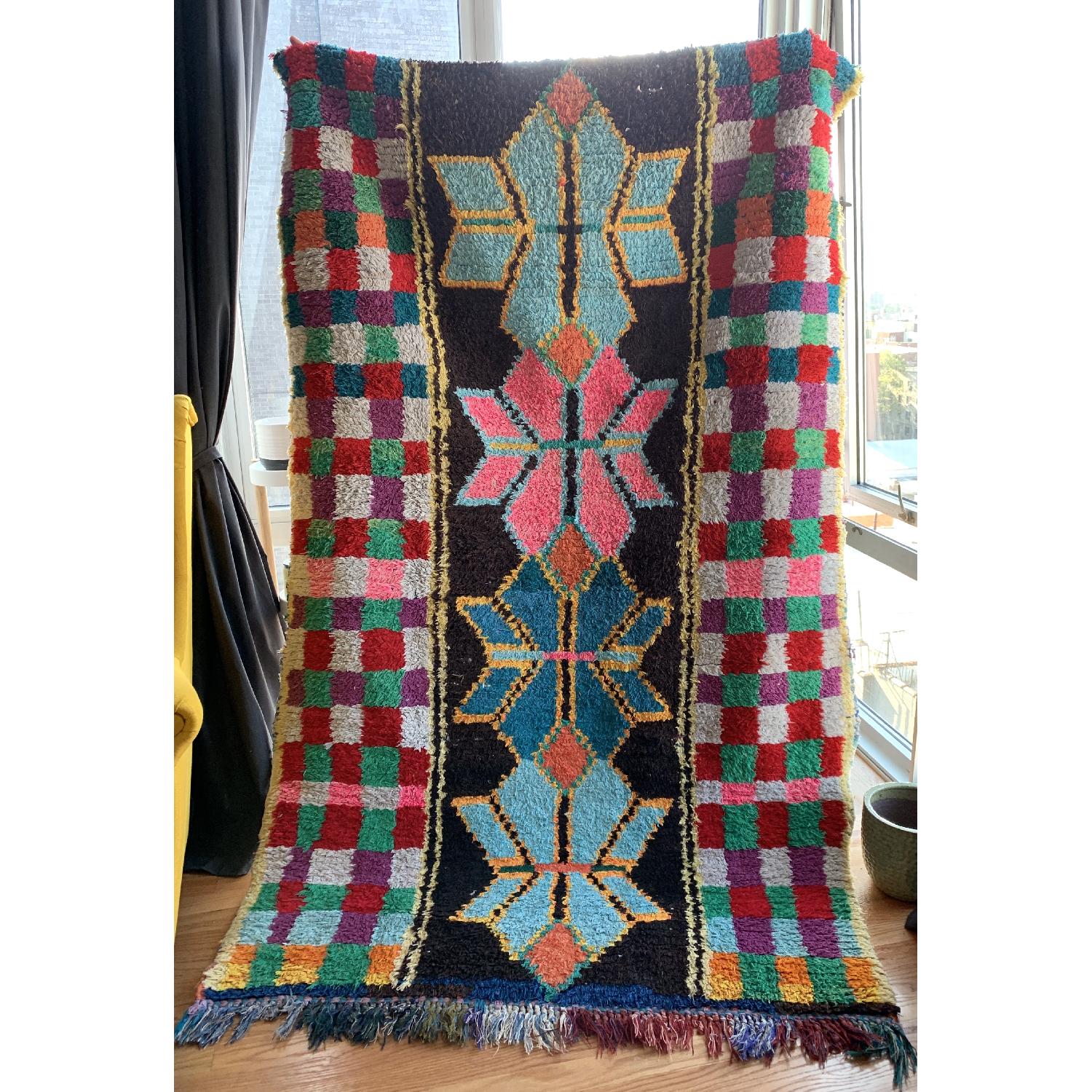 Handmade Vintage Moroccan Rug - image-2