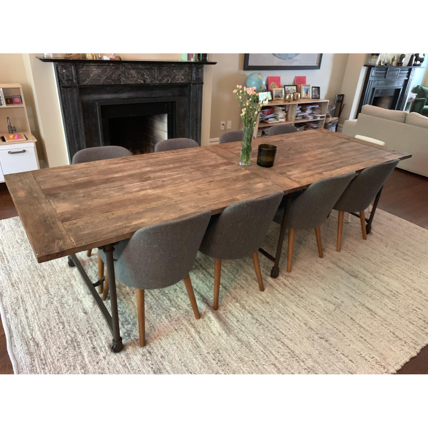 Restoration Hardware Flatiron Rectangular Dining Table - image-1