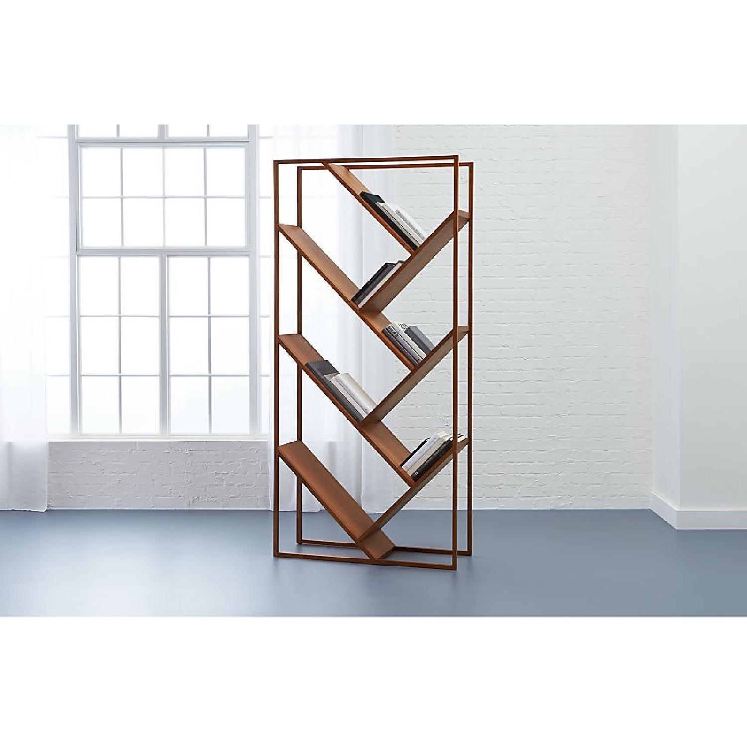 CB2 V Bookcase/Room Divider - image-2