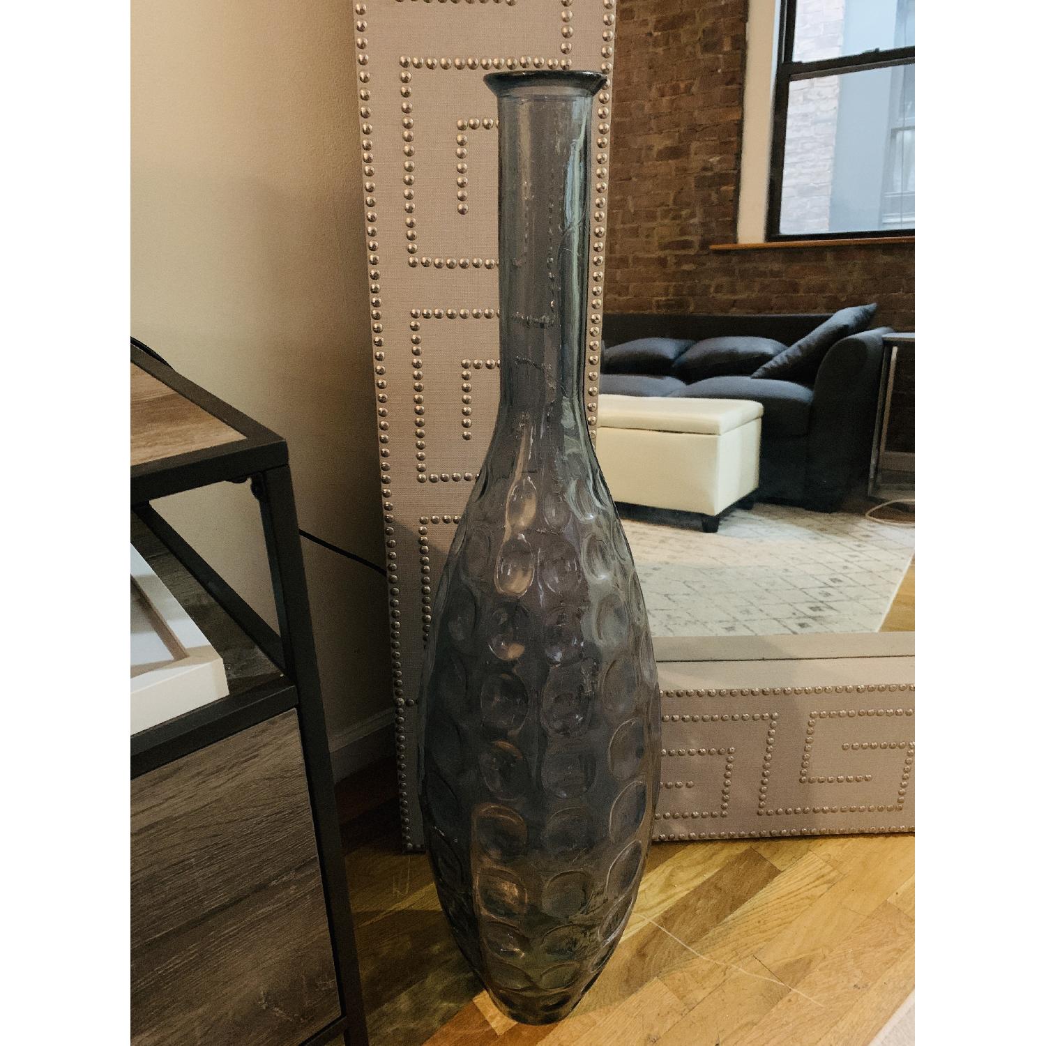 Pale Blue Floor Vase - image-1