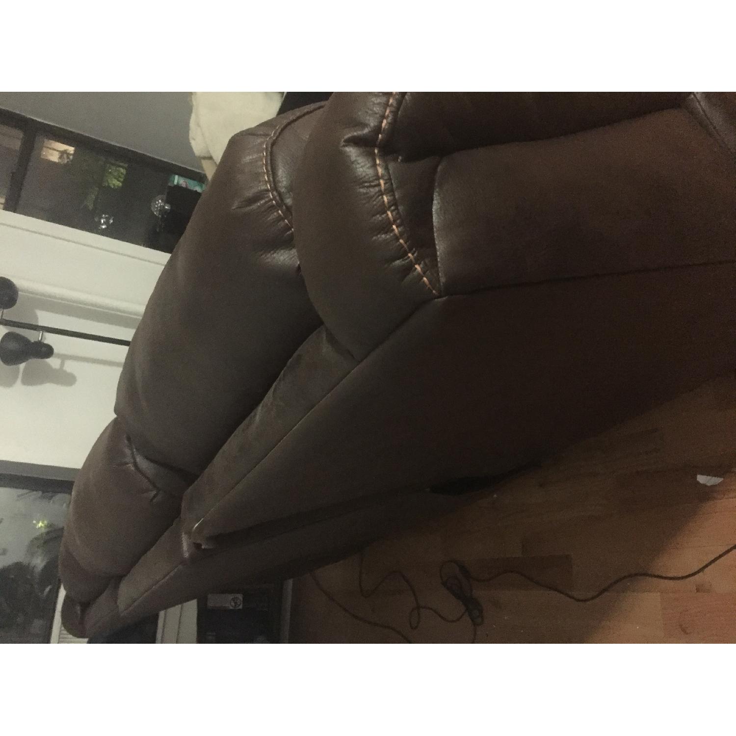 Homestretch Double Power Reclining Sofa - image-4