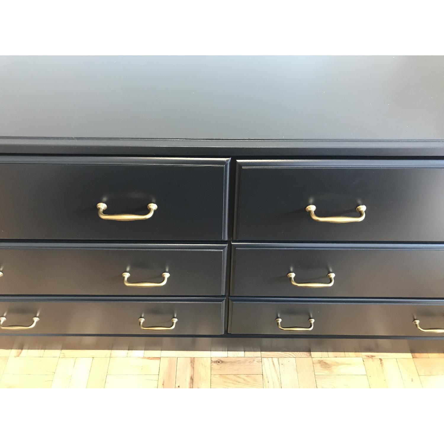Ikea Black 6-Drawer Dresser - image-2