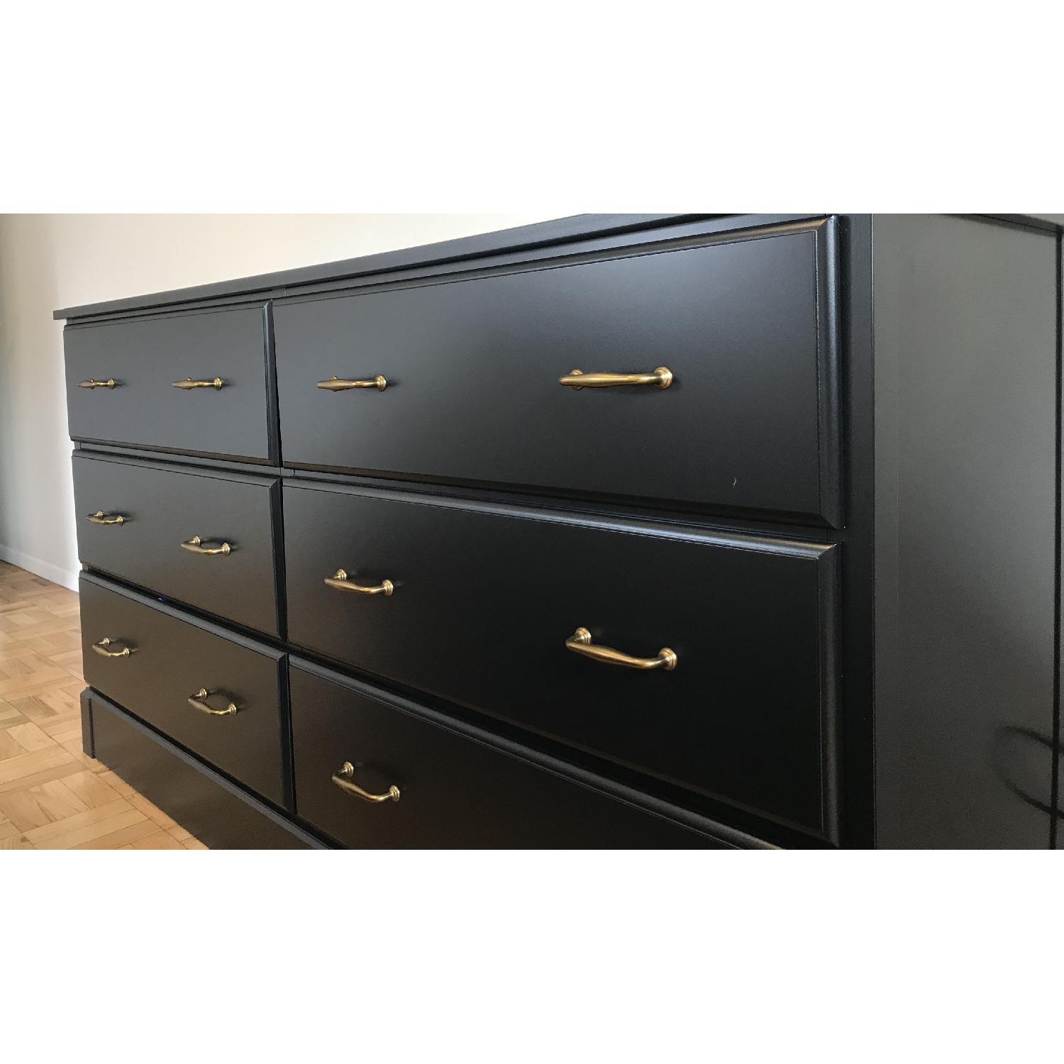 Ikea Black 6-Drawer Dresser - image-3