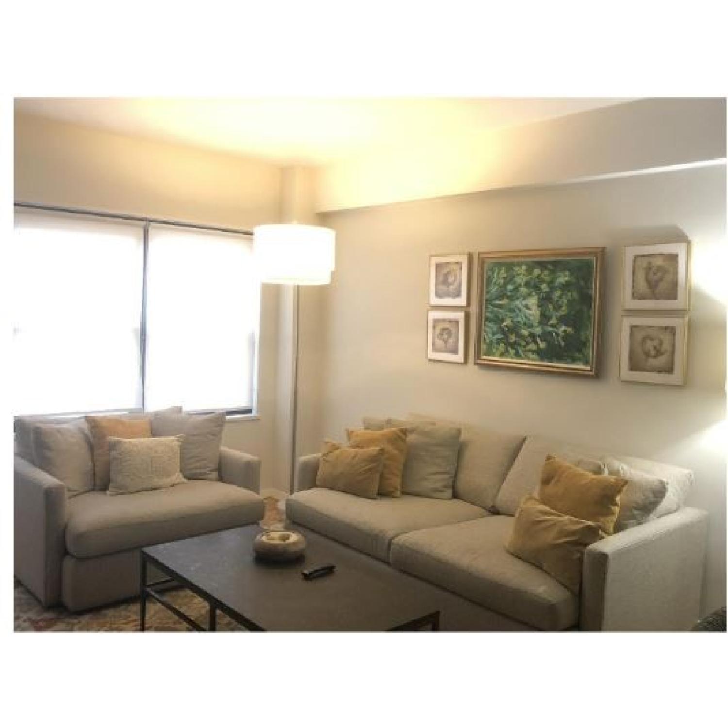 Crate & Barrel Lounge II Chair and a Half - image-3